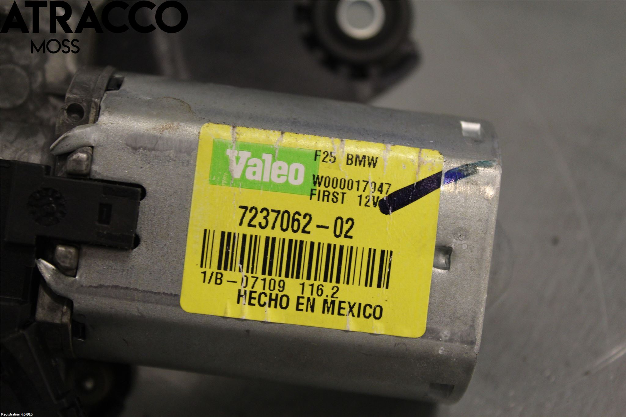 BMW X3 F25 10-17 Viskermotor Bakluke