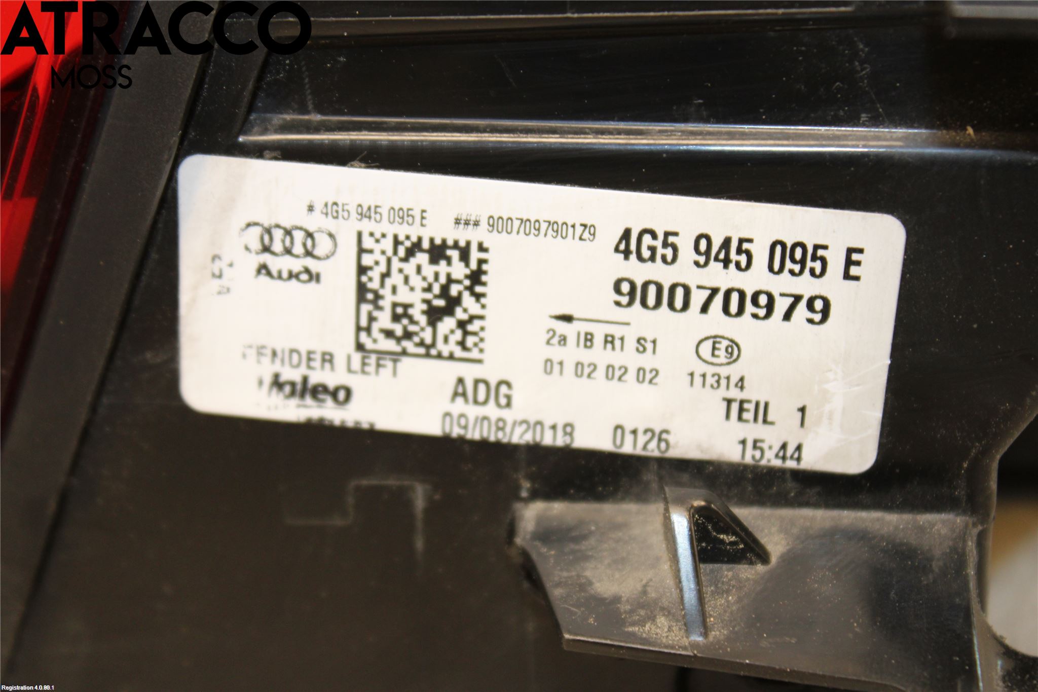 Audi A6/S6 4G 11-18 Baklykt Venstre