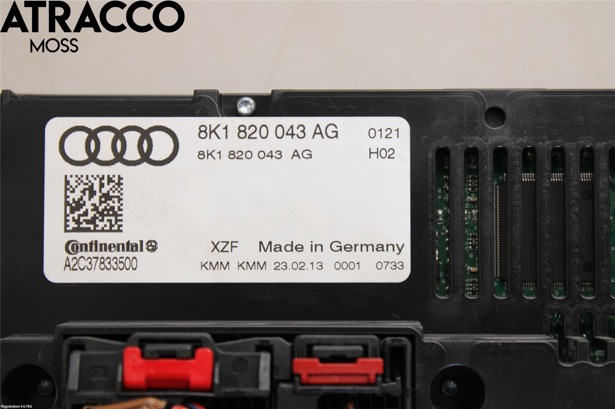 Audi A4 12-15 Varme Ac Betjening-Display
