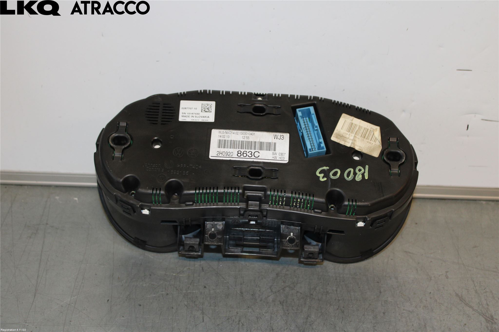 Volkswagen VW AMAROK 2H 10-22 Instr Kombinert