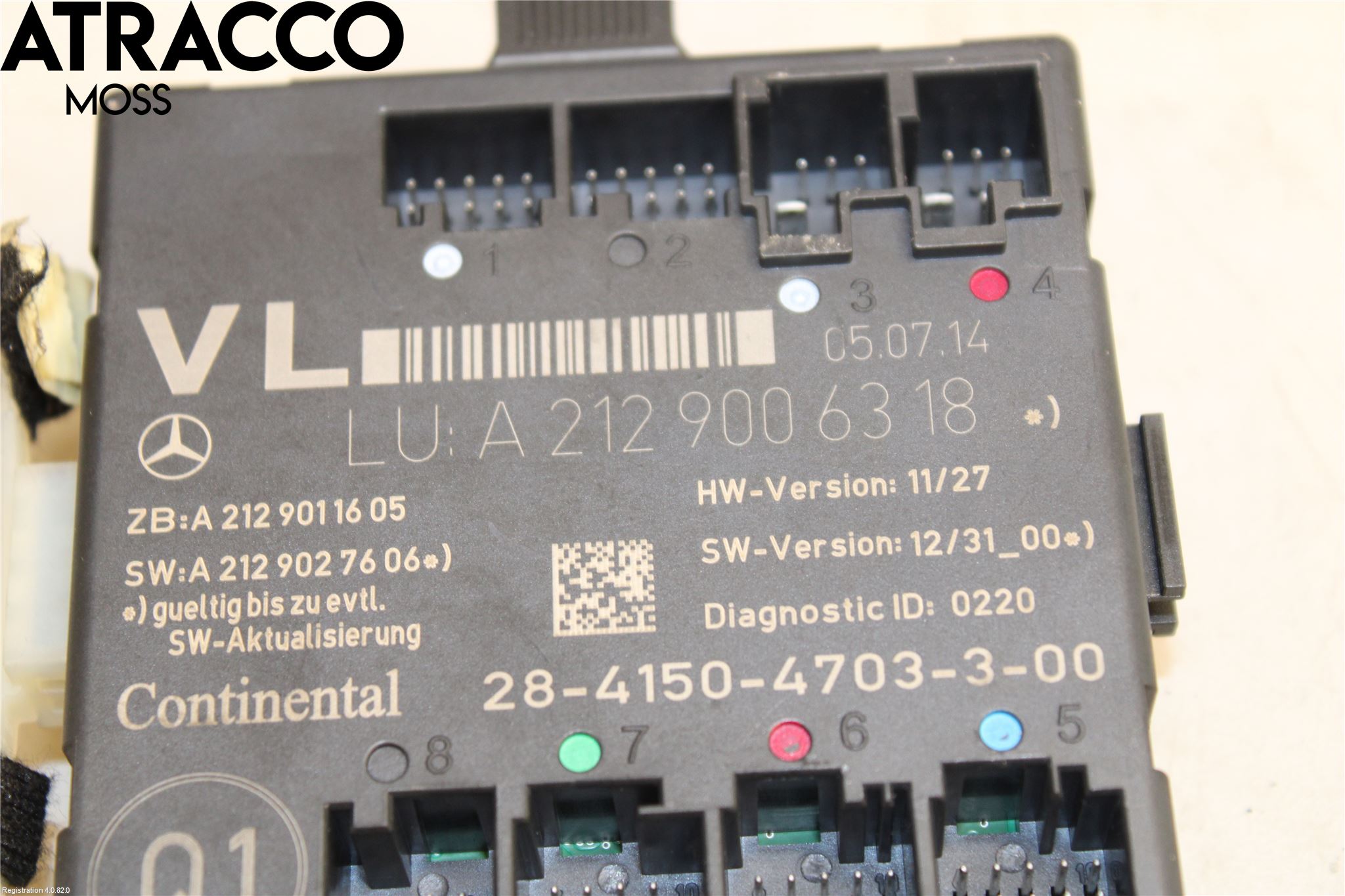 Mercedes-Benz MB E-KLASS (W212) 09-16 Styreenhet Dør