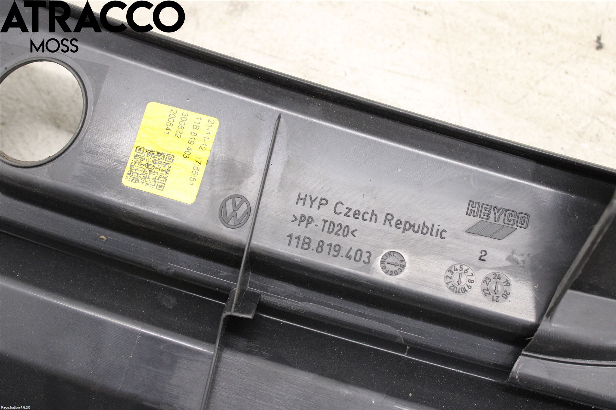 Audi Q4 E-TRON FZ 22- Visker Deksel-Grill-Under Frr