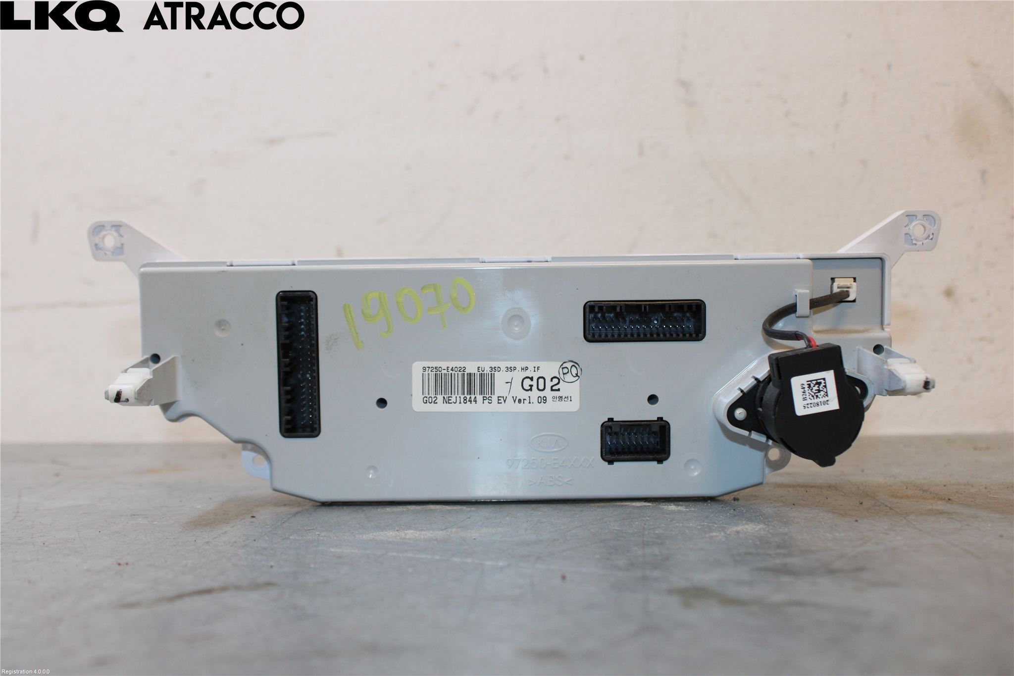 Kia SOUL 09- Varme Ac Betjening-Display