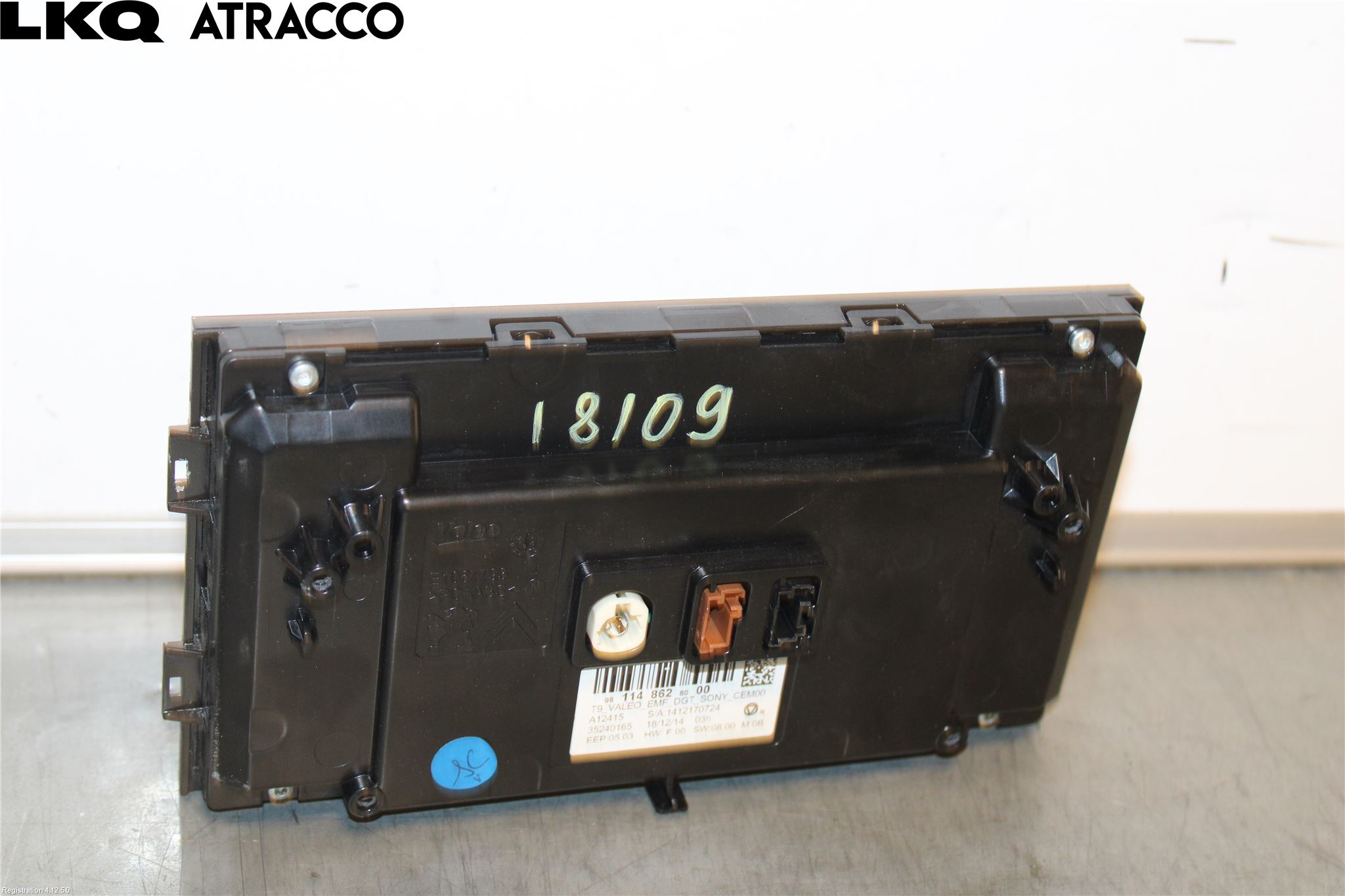 Peugeot 308 14-21 Multifunktionsdisplay