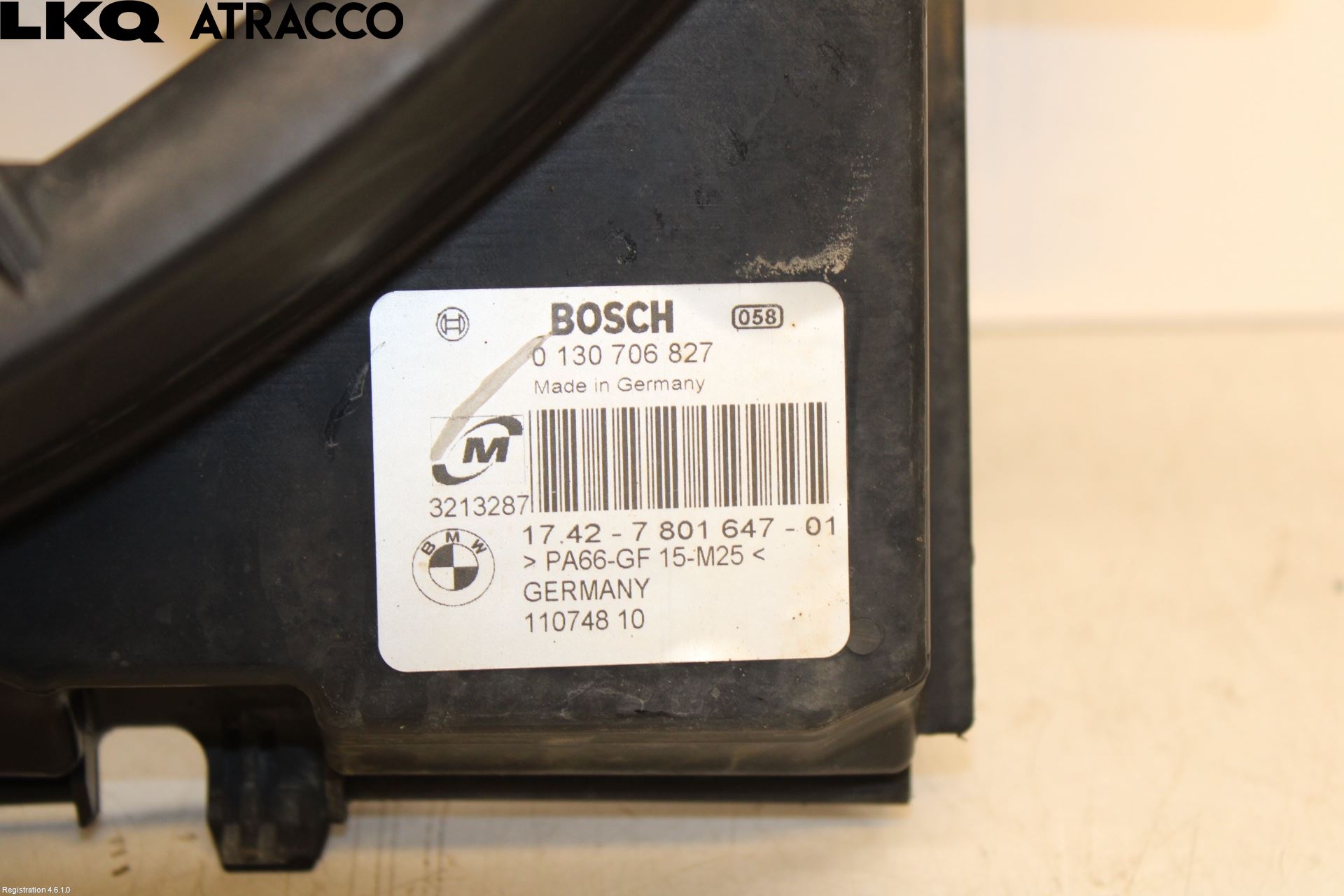 BMW X1 E84 10-15 Kjølevifte Elektrisk