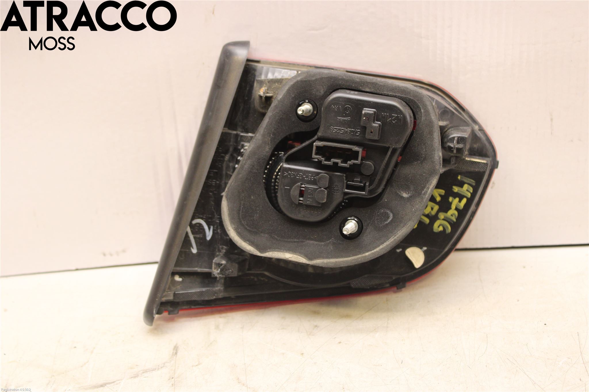 Volkswagen VW GOLF VI 09-13 Baklykt Venstre  På Luke(Indre