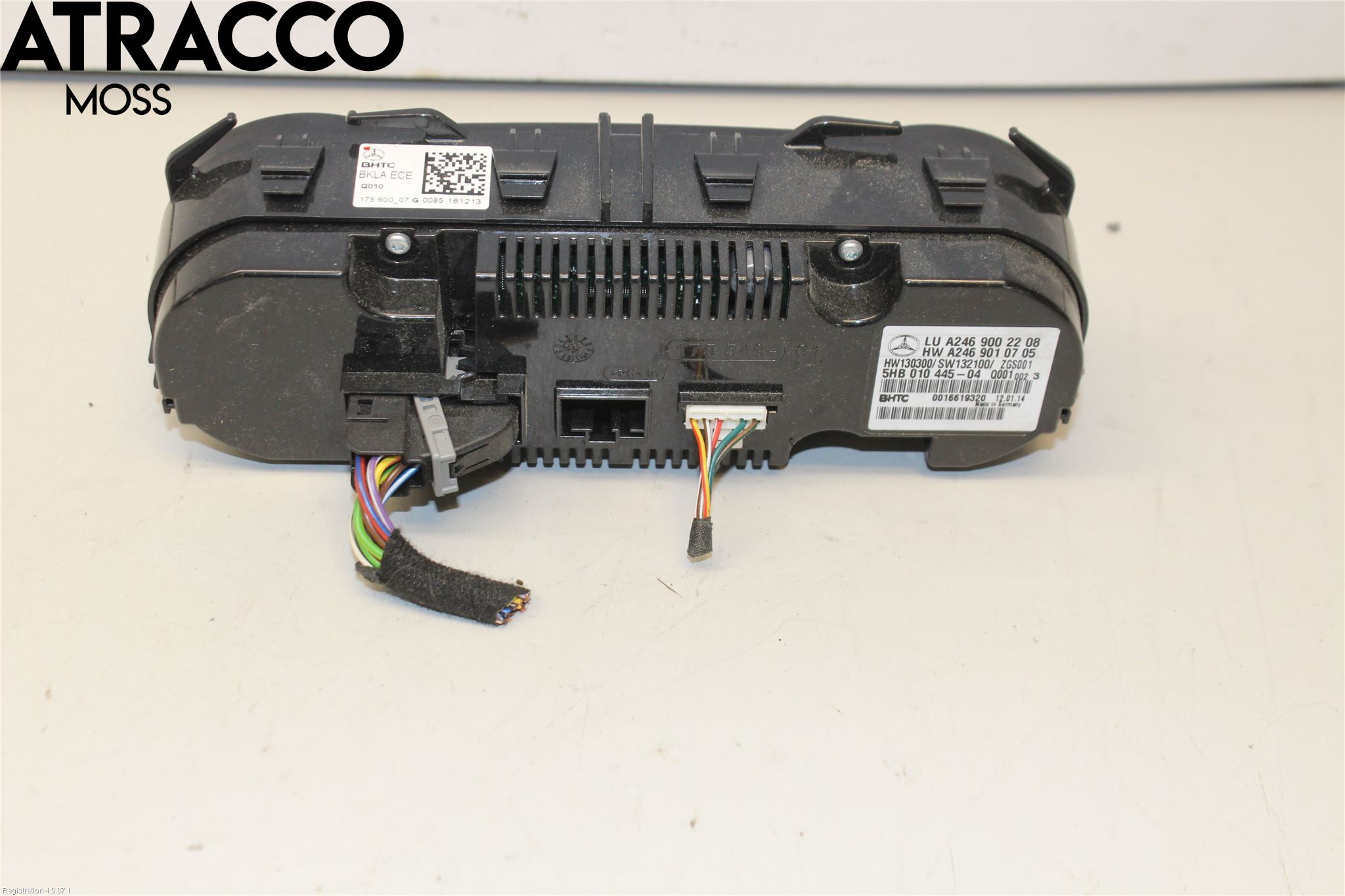 Mercedes-Benz MB A-KLASS (W176) 13-18 Varme Ac Betjening-Display