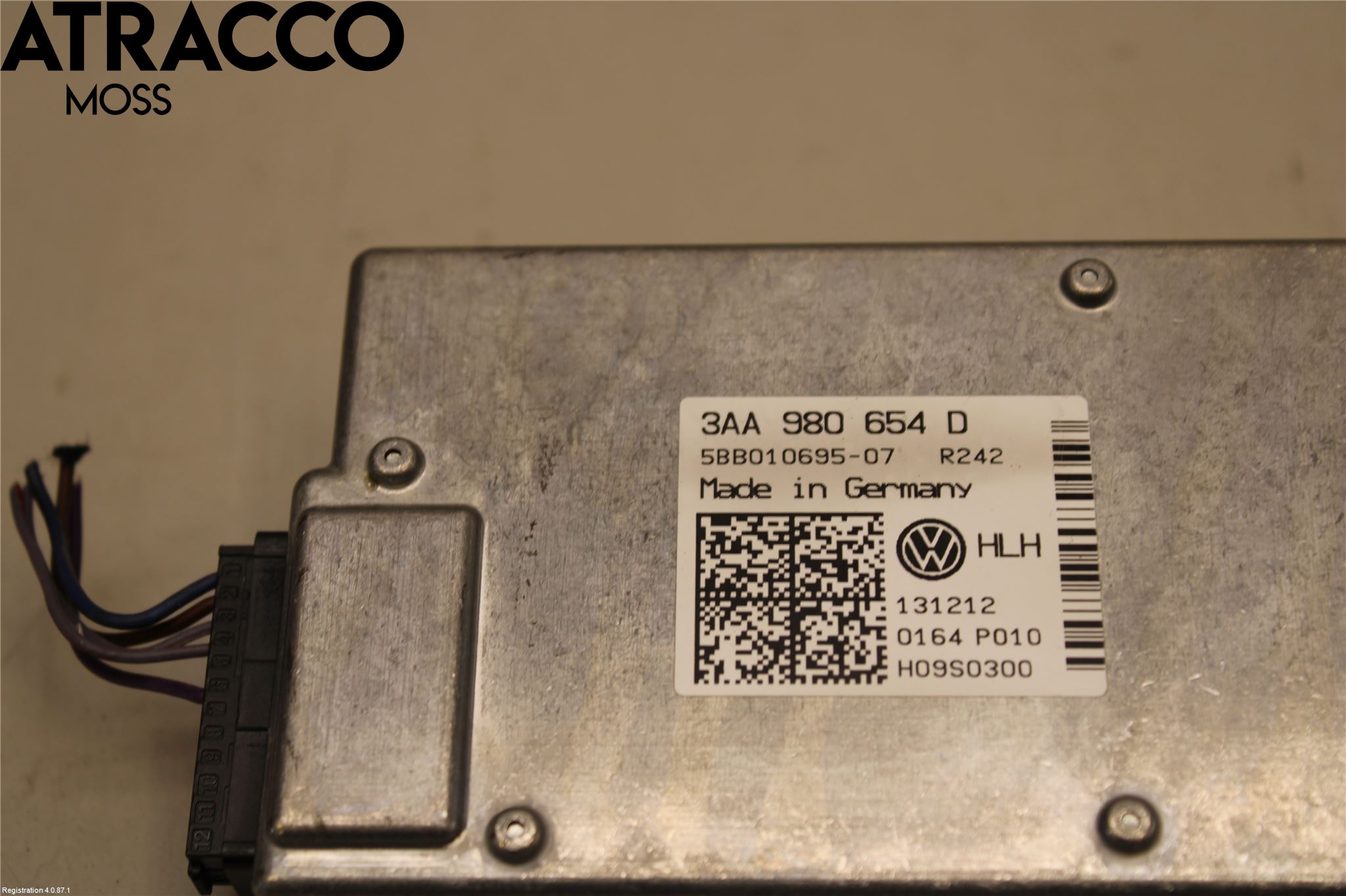 Volkswagen VW PASSAT 11-14 Sensor Kollisjonsbeskyttelse