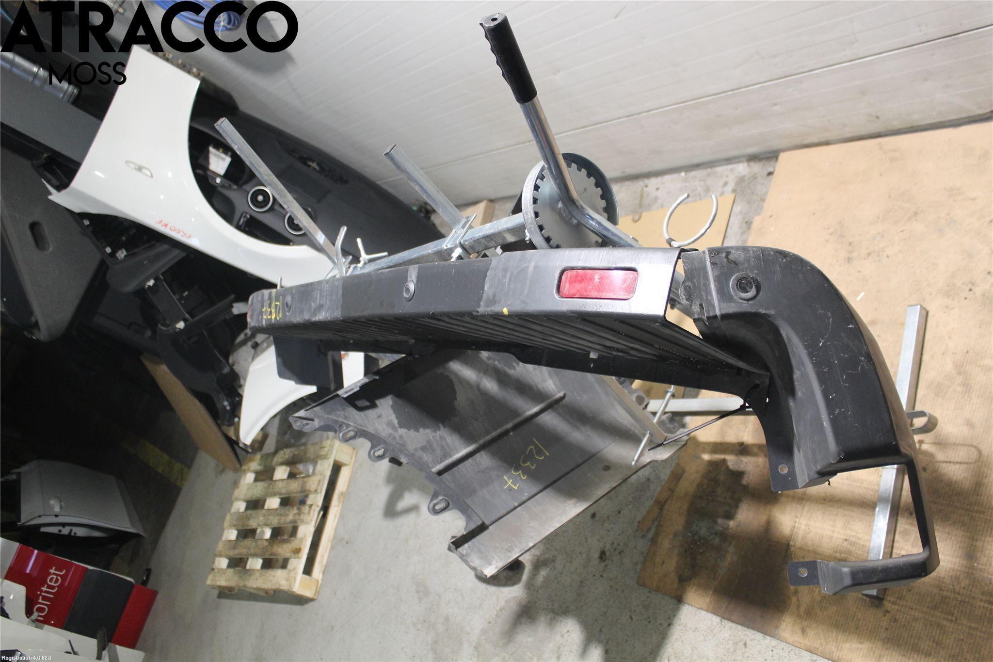 Ford TRANSIT SKÅP/BUSS 14-22 Støtfanger Bak