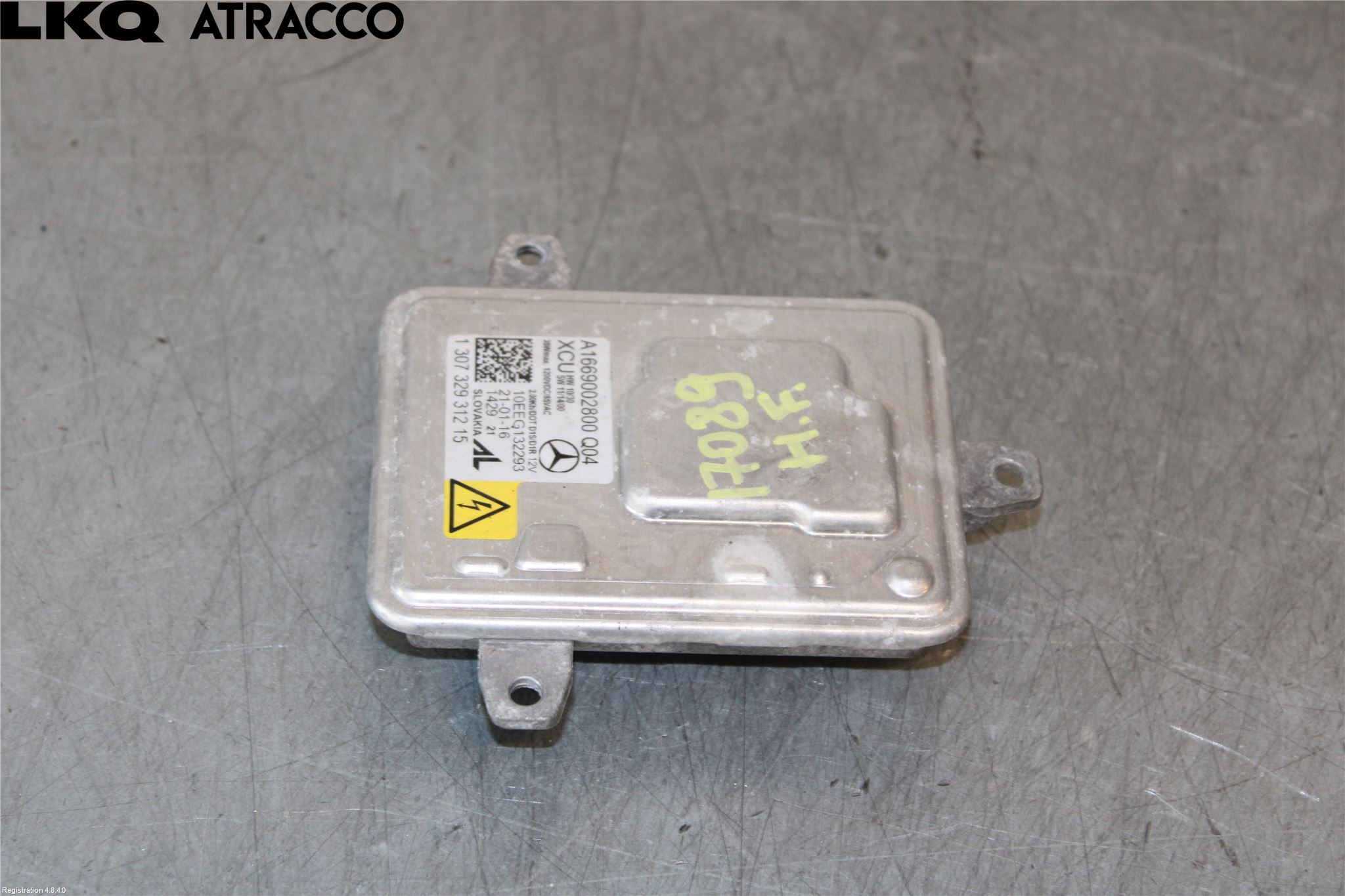 Mercedes-Benz MB B-KLASS (W246/W242) 12-19 Styreenhet Xenon