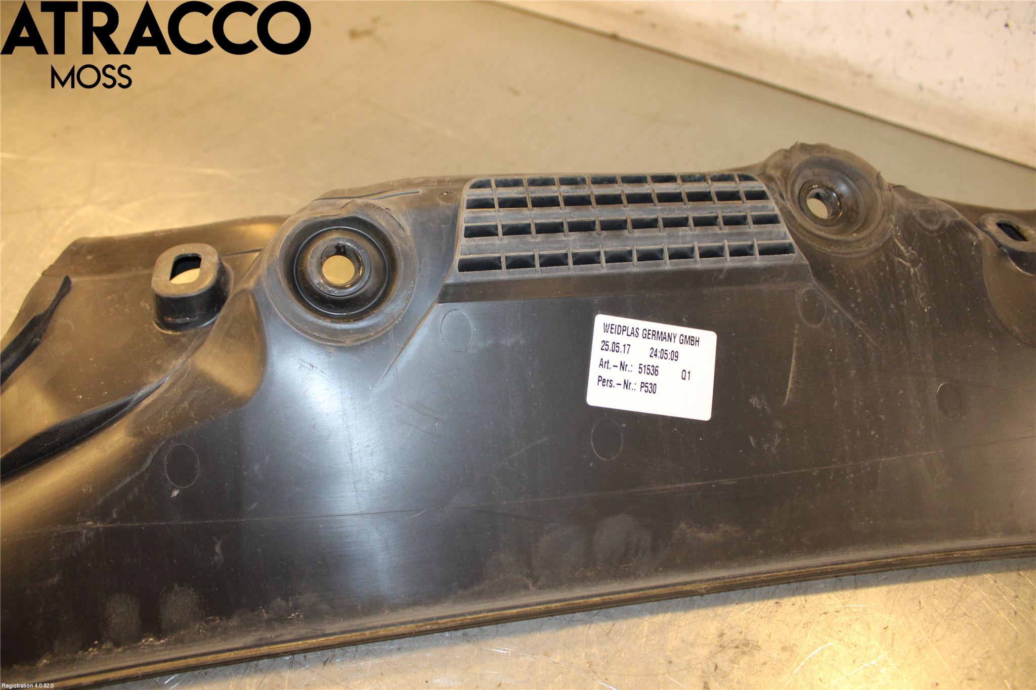 Mercedes-Benz MB GLC-KLASS (X253/C253) 15-22 Visker Deksel-Grill-Under Frr