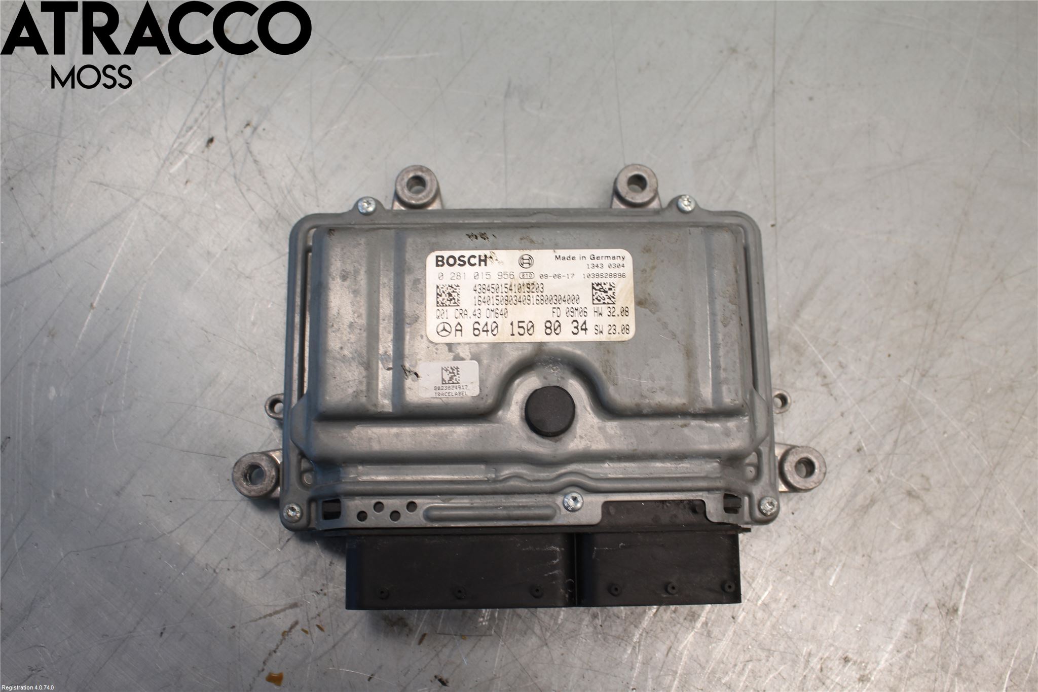 Mercedes-Benz MB B-KLASS (W245) 05-12 Styreenhet Innsprøytning