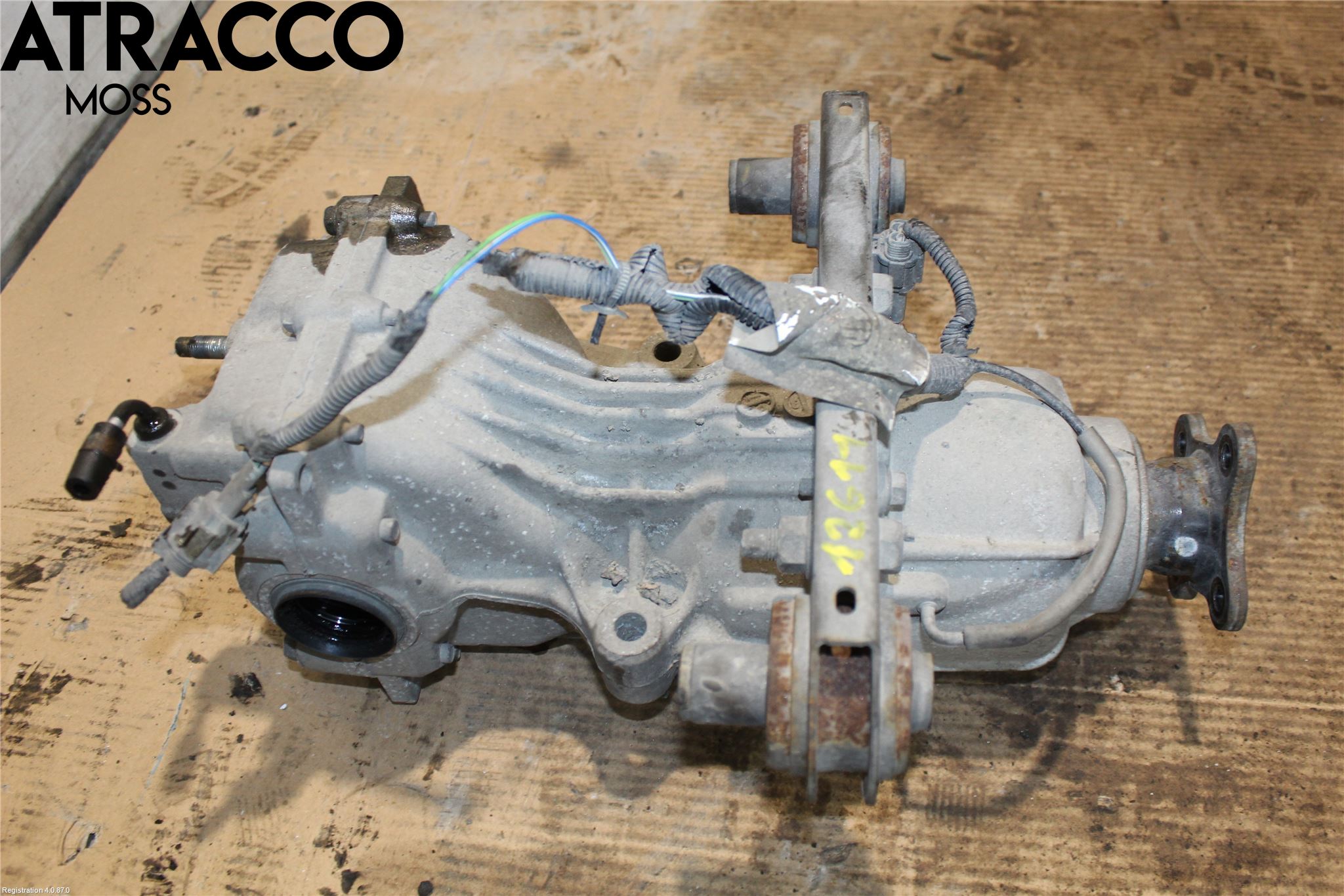 Nissan QASHQAI+2  10-14 Bakaksel Kardang Bak -Diff