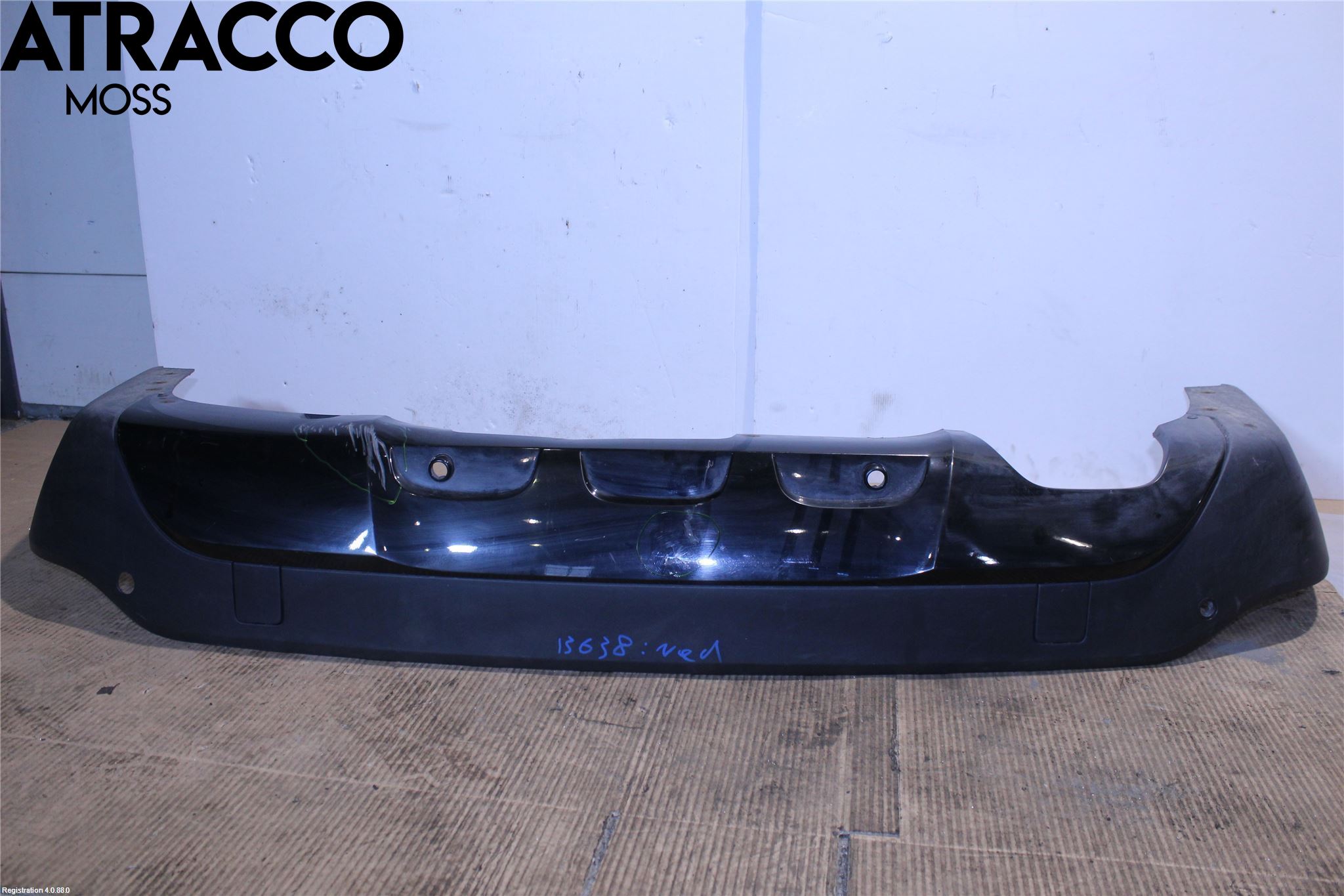 BMW X1 E84 10-15 Støtfanger Bak Overtrekk