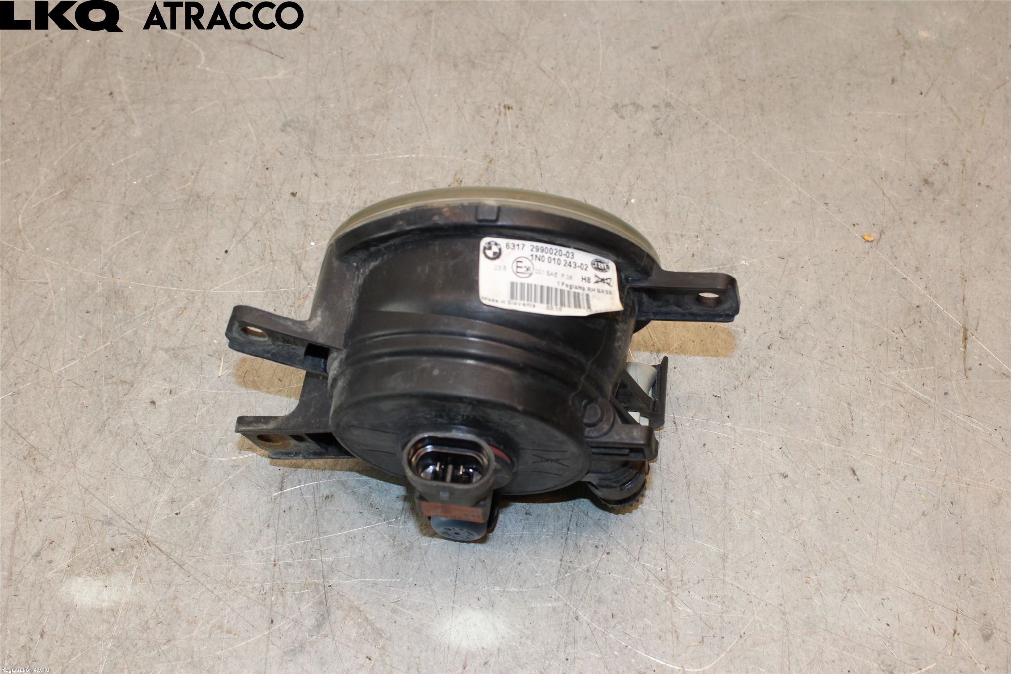 BMW X1 E84 10-15 Frontlykt-Kurve-Tåkelys