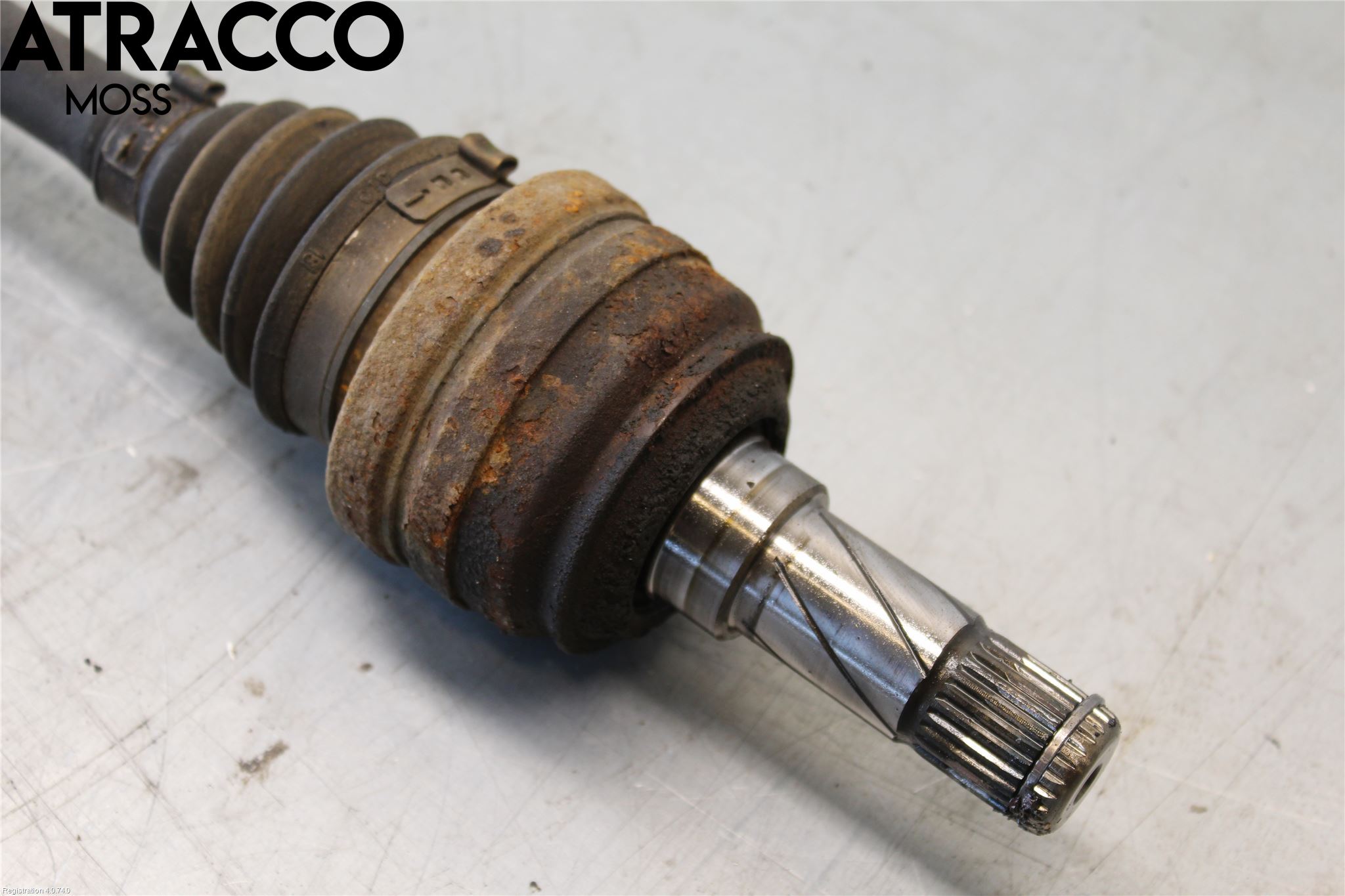 Volvo XC70 08-13 Drivaksel Bak Kompl Venstre