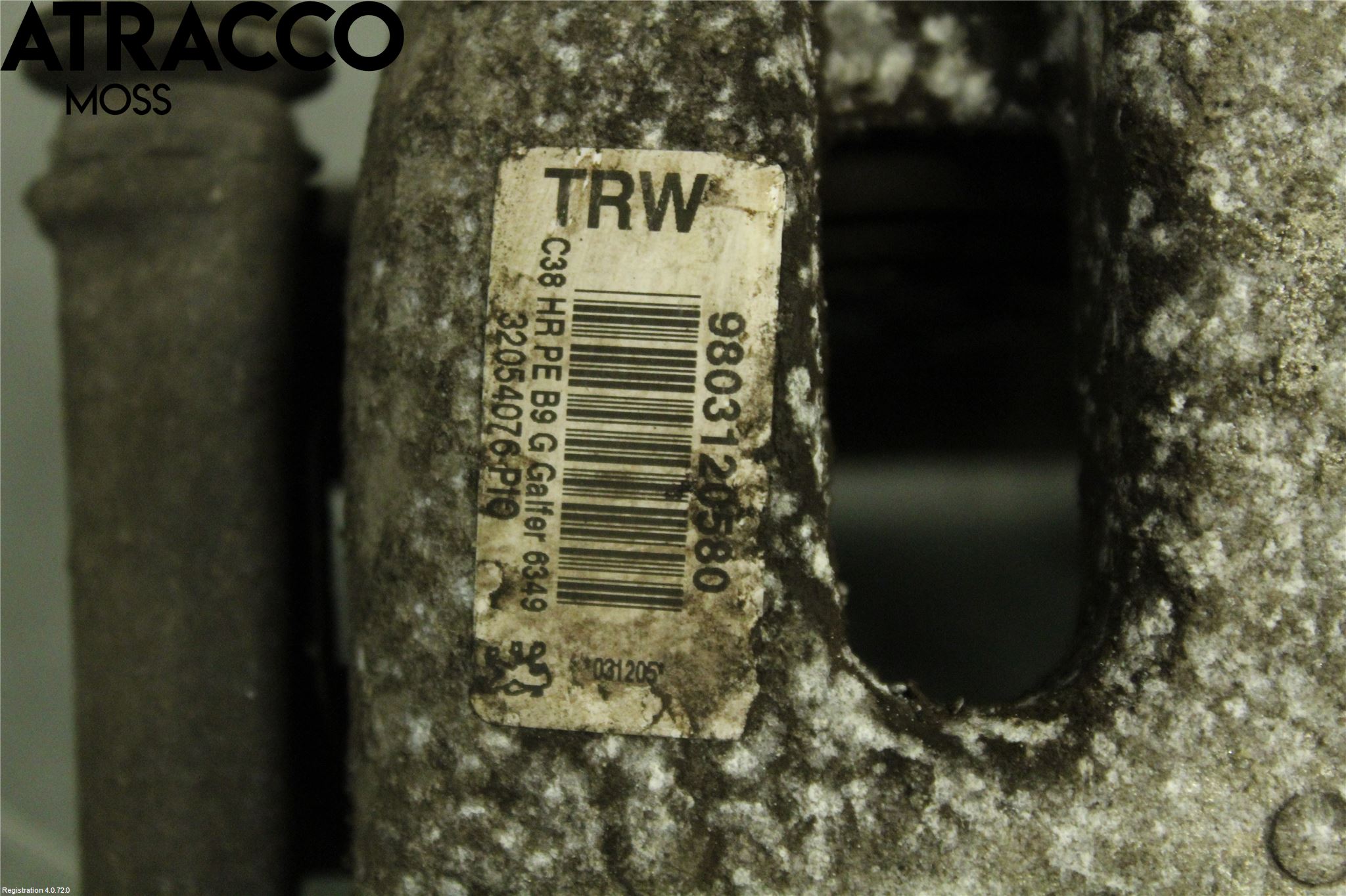 Citroen BERLINGO 08-18 Bremsecaliper Bak Venstre