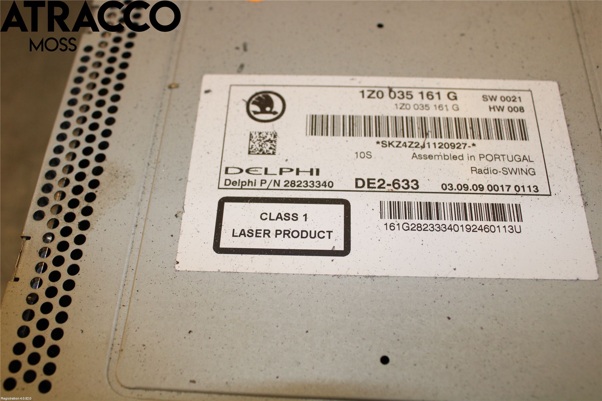 Skoda YETI Stereo Radio Med Cd