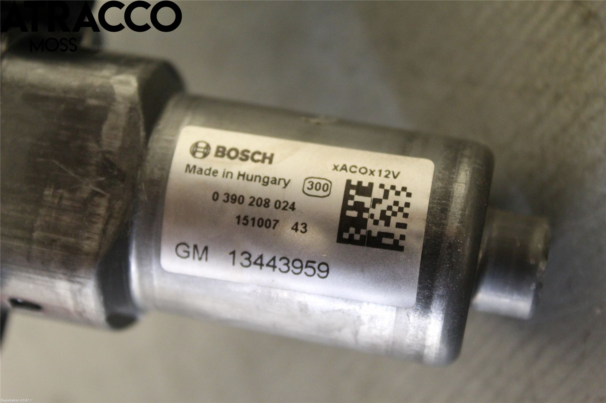 Opel CORSA E 15-19 Viskermotor Bakluke