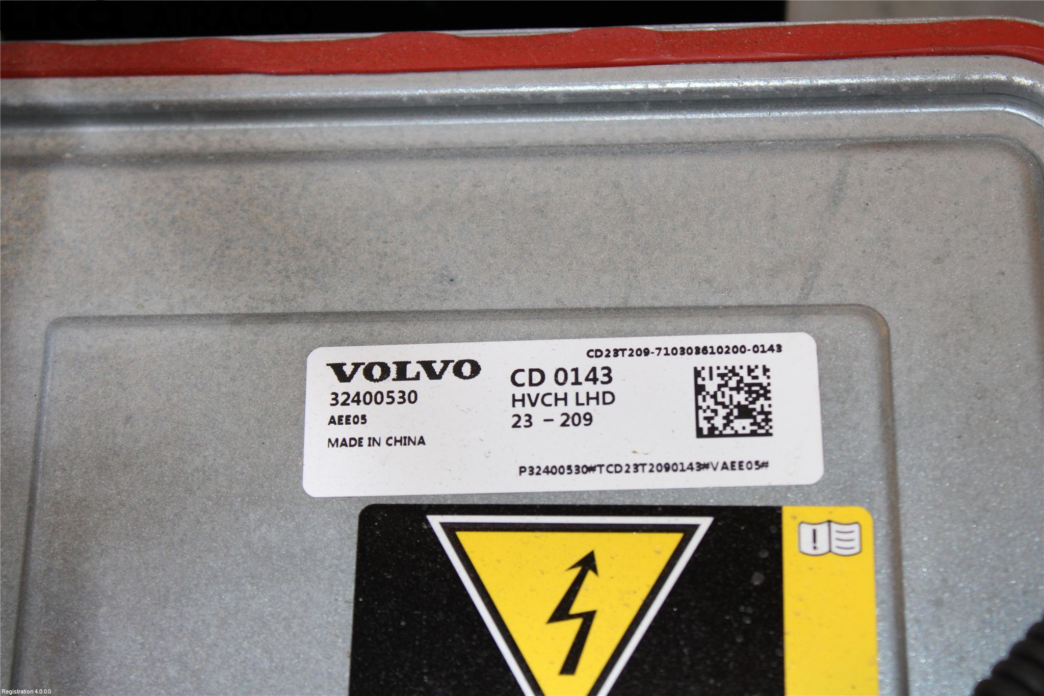 Volvo XC40/RECHARGE 18- Varmeapparat Register Uten Ac