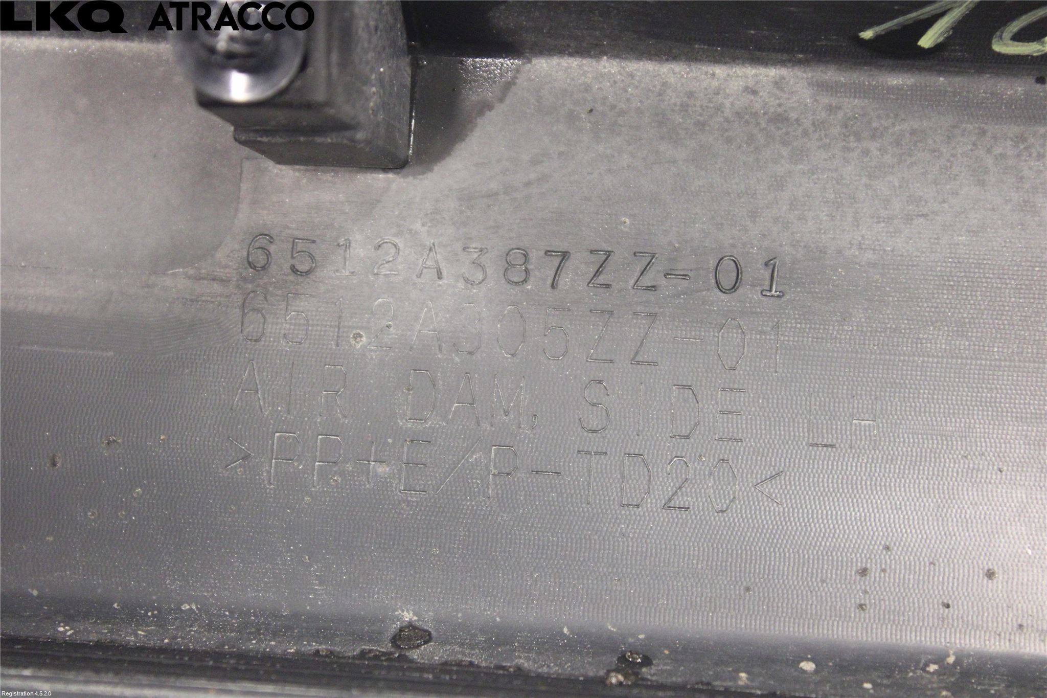 Mitsubishi ASX 10-22 Kanalskjørt Venstre