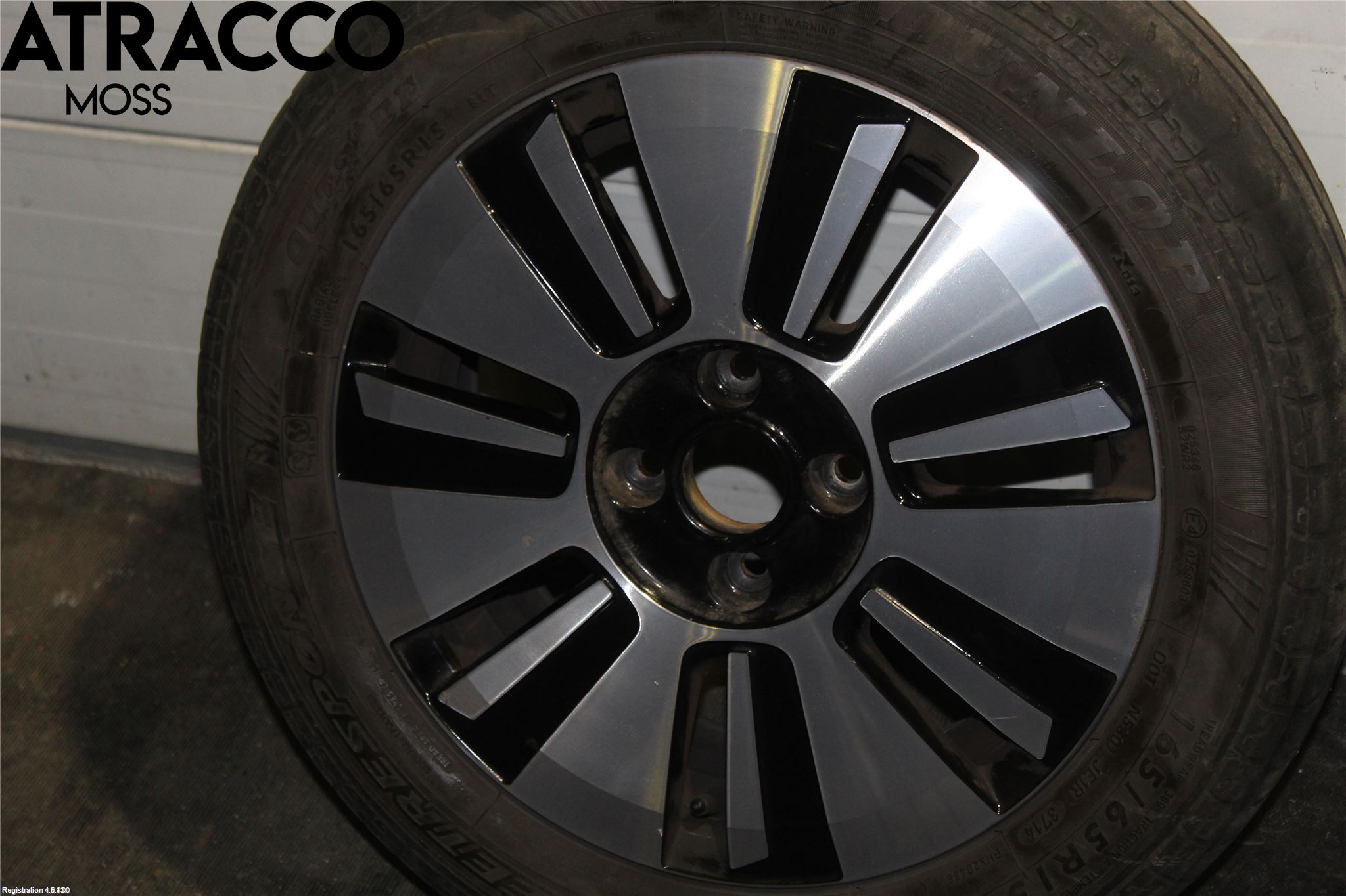 Volkswagen VW UP! / E-UP! Dekk 15 165-15