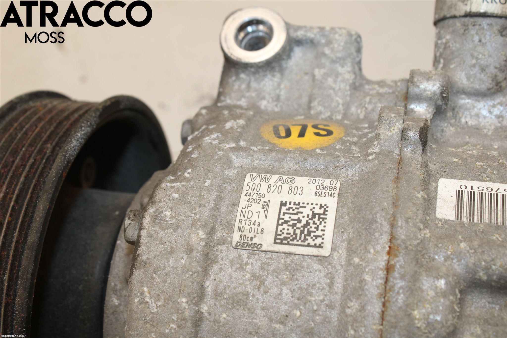 Volkswagen VW GOLF / E-GOLF VII 13-20 Varme Ac Kompressor