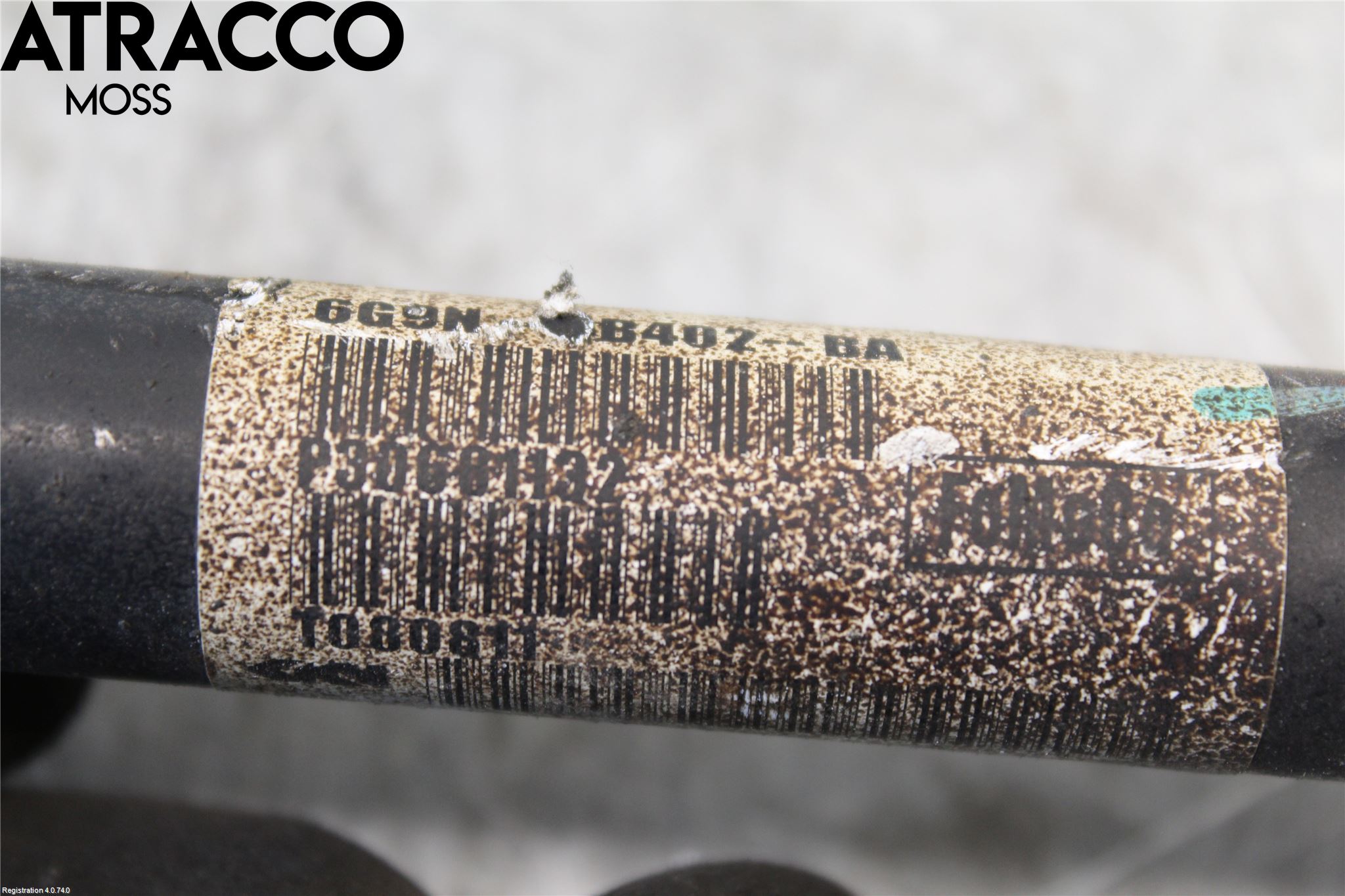 Volvo XC70 08-13 Drivaksel Bak Kompl Venstre