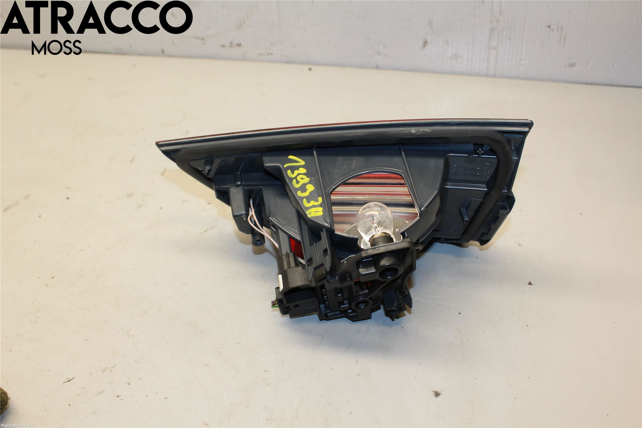 BMW 3 GT F34 13-19 Baklykt Venstre  På Luke(Indre