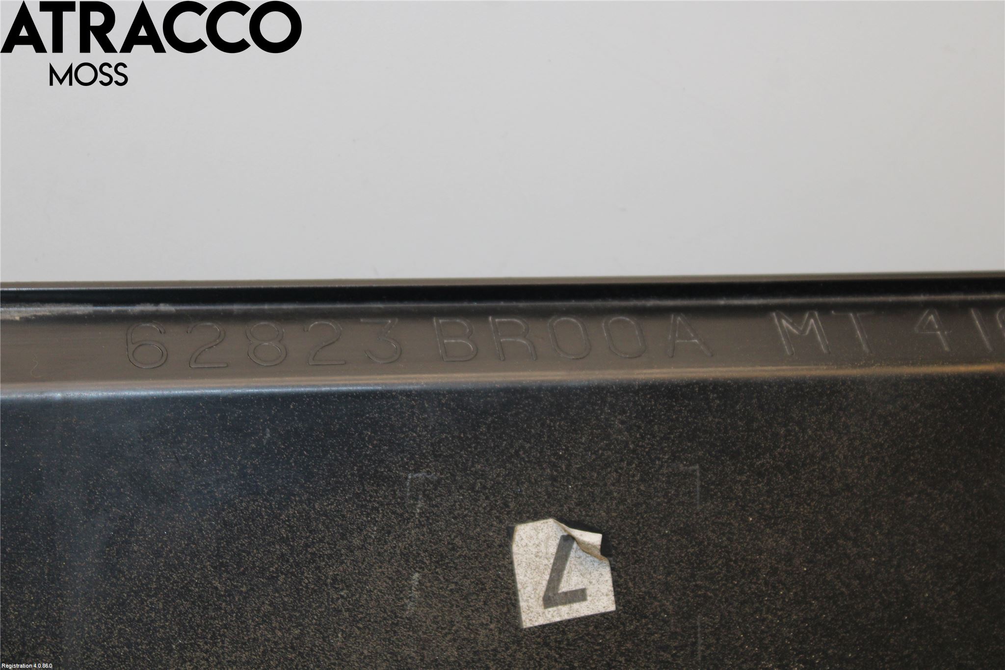 Nissan QASHQAI 10-14 Panser Luftinntak Oppå