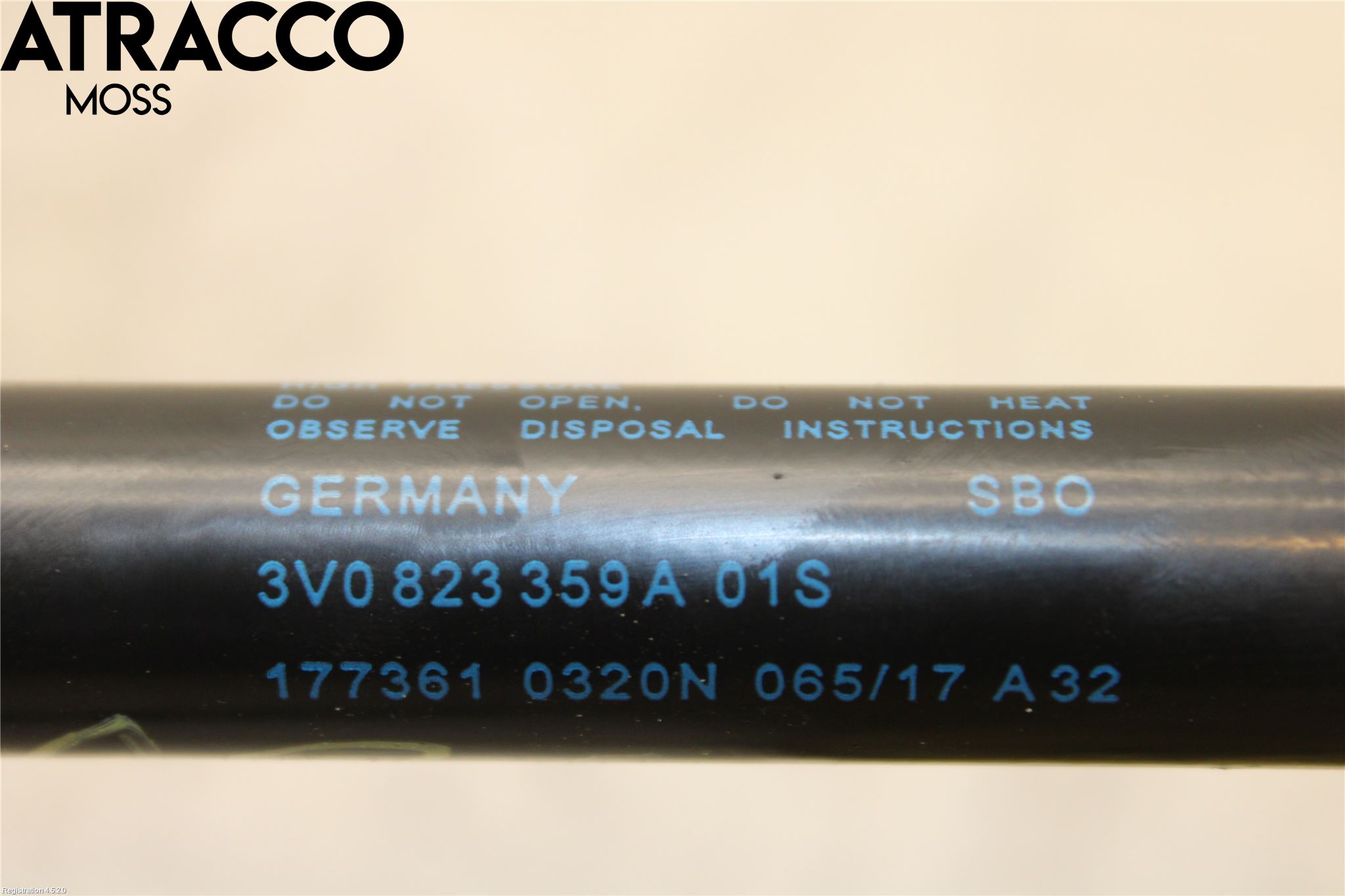 Skoda SUPERB 09-15 Panser Demper-Gassfjær