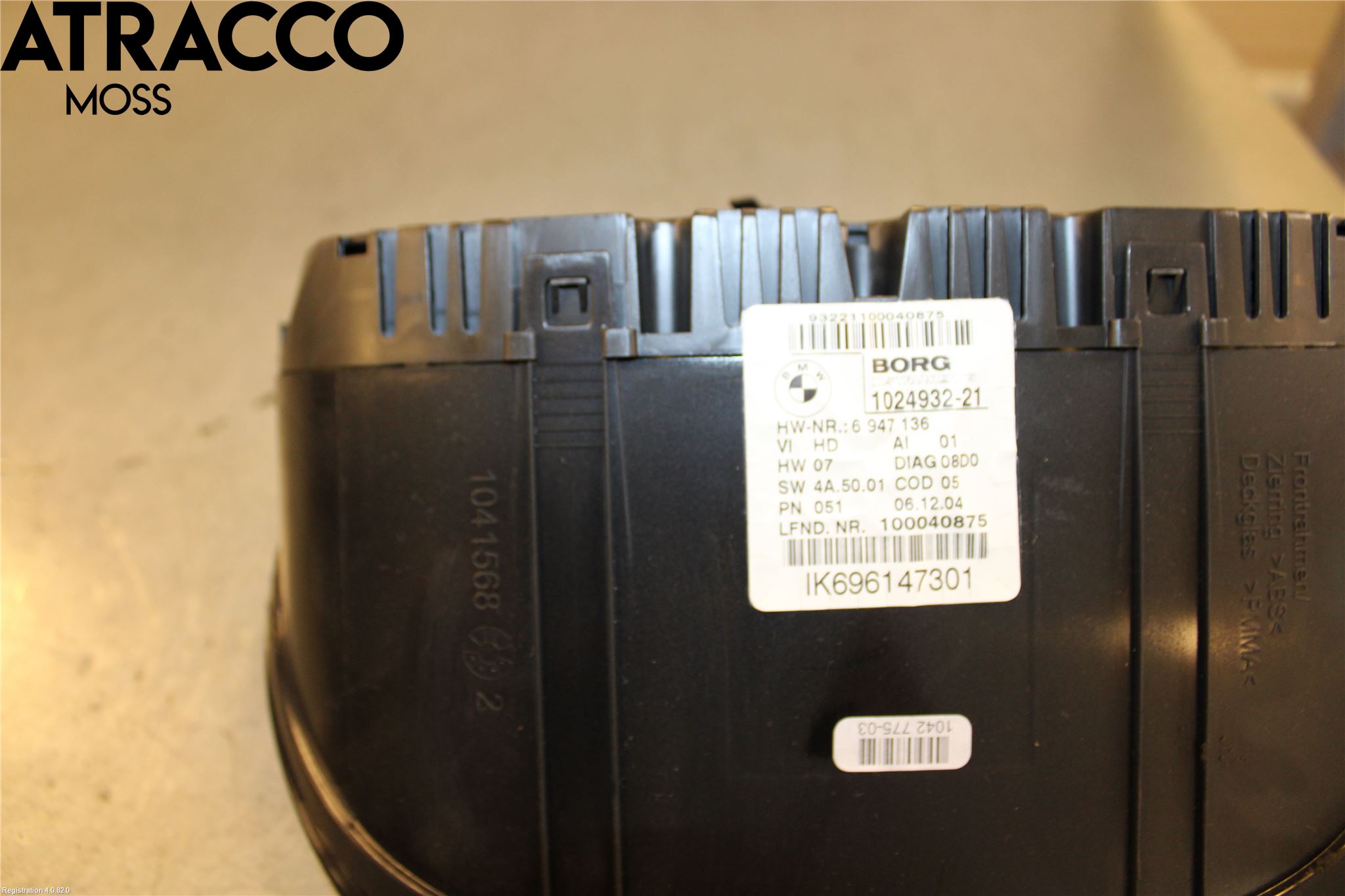 BMW 1 E87/81 5D/3D 03-11 Instr Kombinert