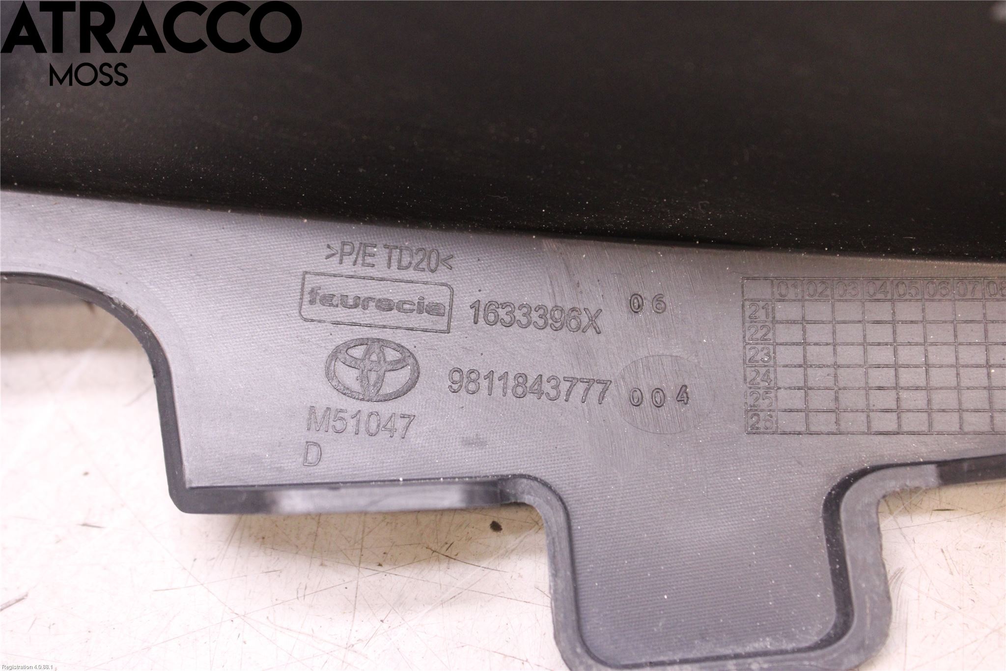 Toyota PROACE II 16- Støtfanger Foran Feste