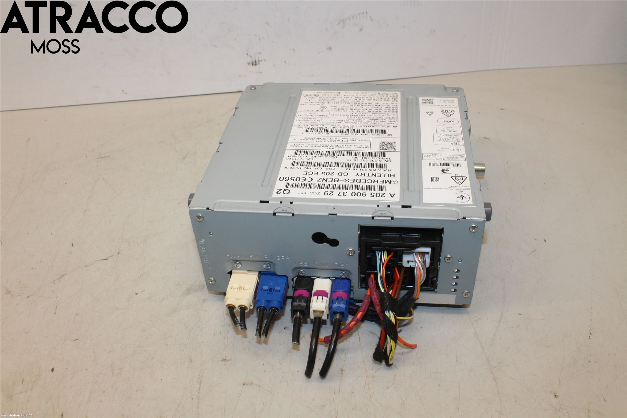Mercedes-Benz MB C-KLASS (W205) 14-21 Stereo Radio