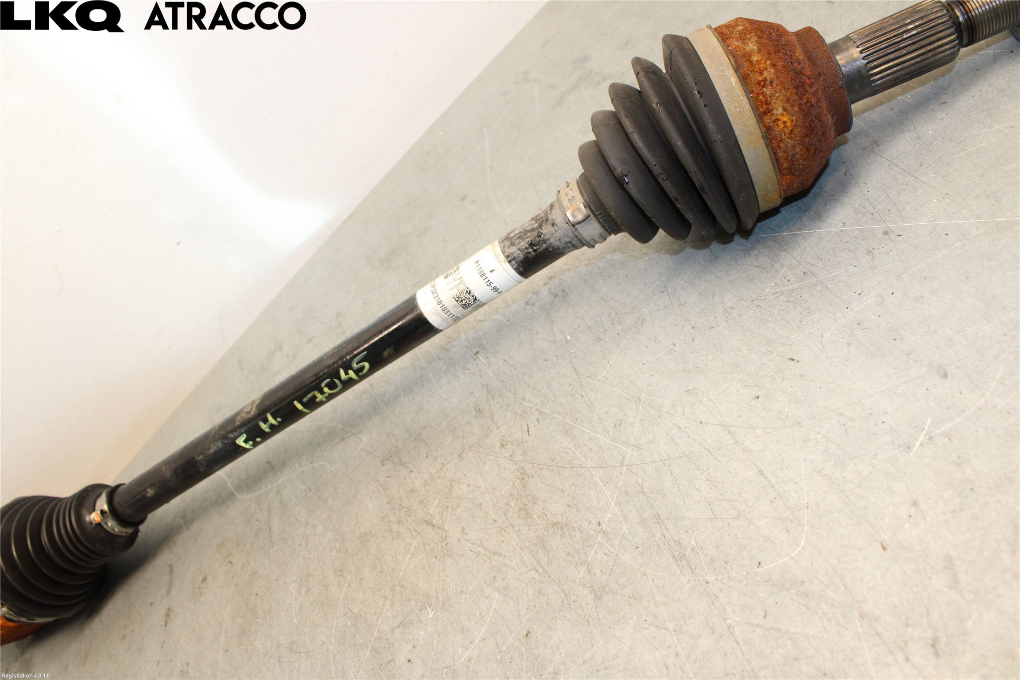 Tesla MODEL Y 21- Drivaksel Foran Kompl Høyre