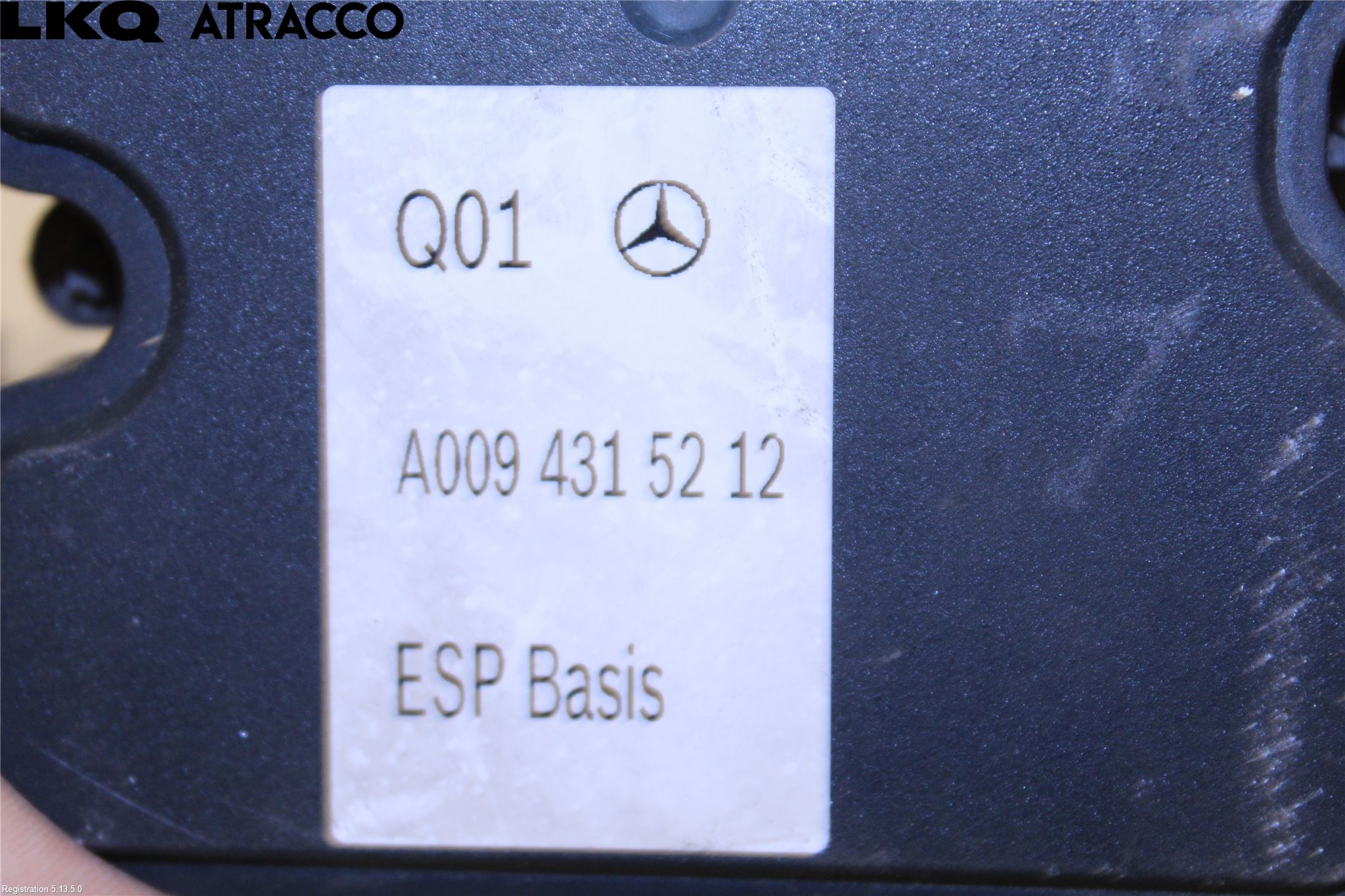 Mercedes-Benz MB A-KLASS (W176) 13-18 Abs Hydraulikkaggregat