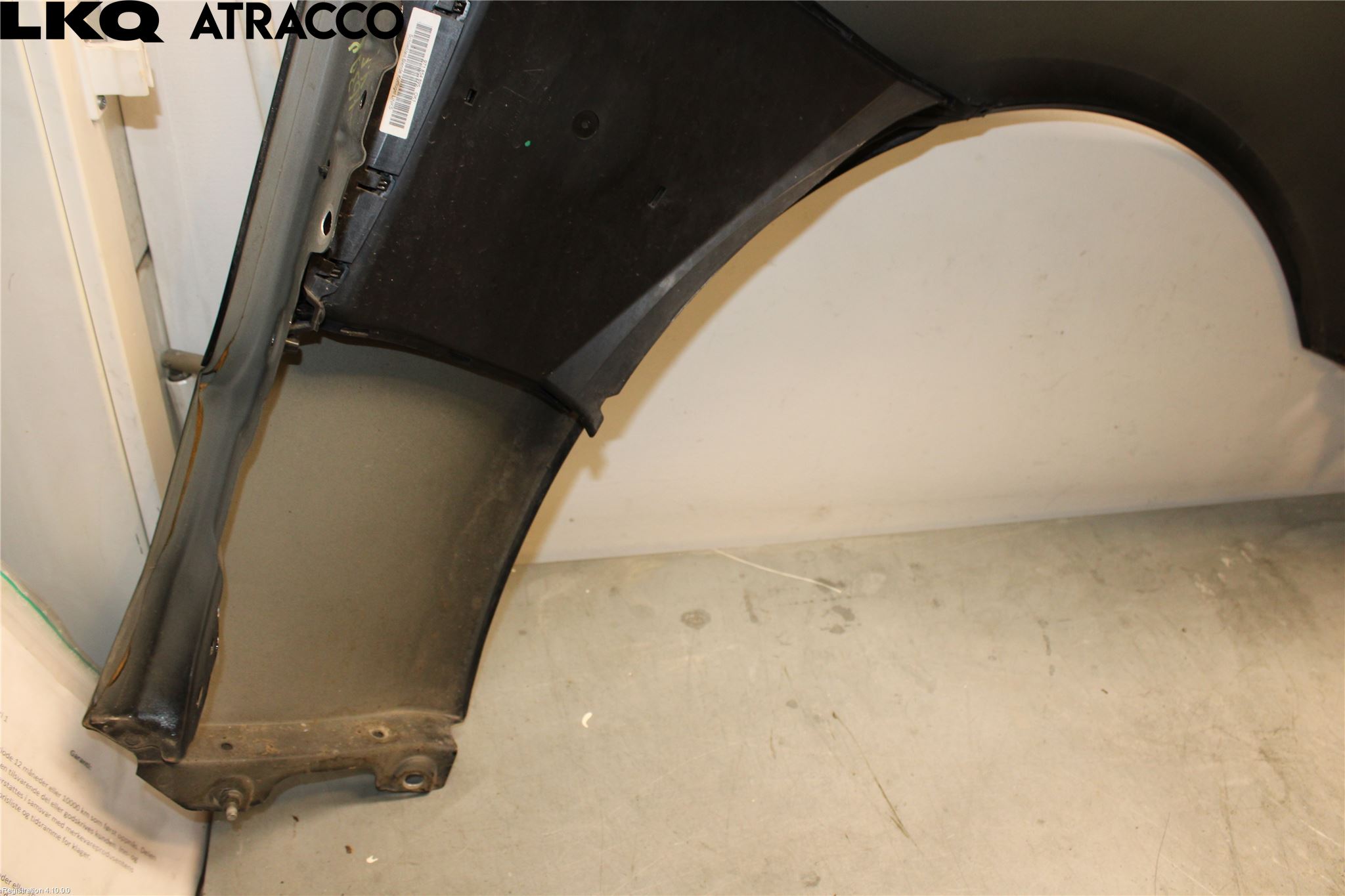 Porsche PANAMERA 09- Skjerm Foran Venstre