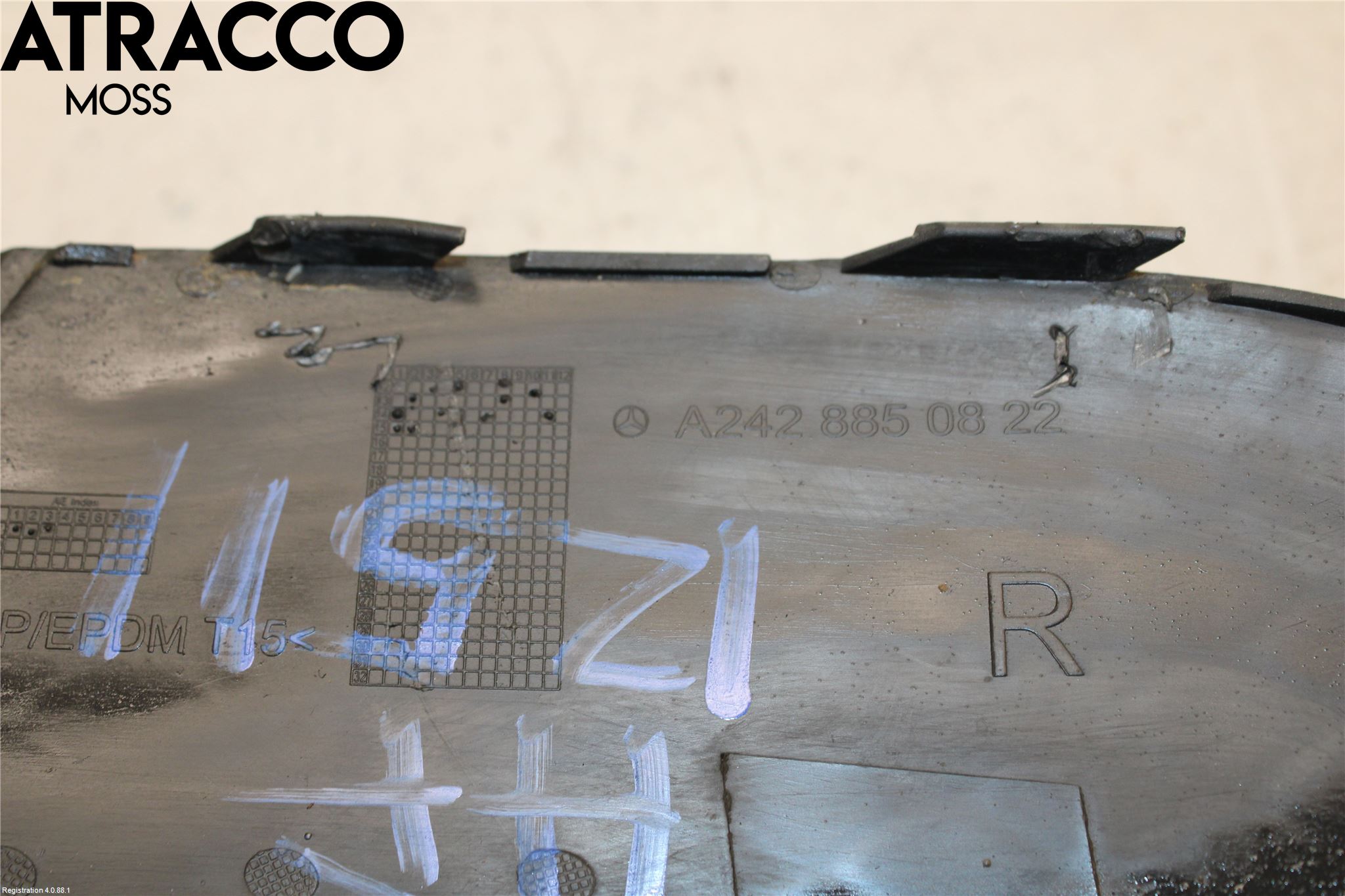 Mercedes-Benz MB B-KLASS (W246/W242) 12-19 Frontlykt-Kurve-Tåkelys