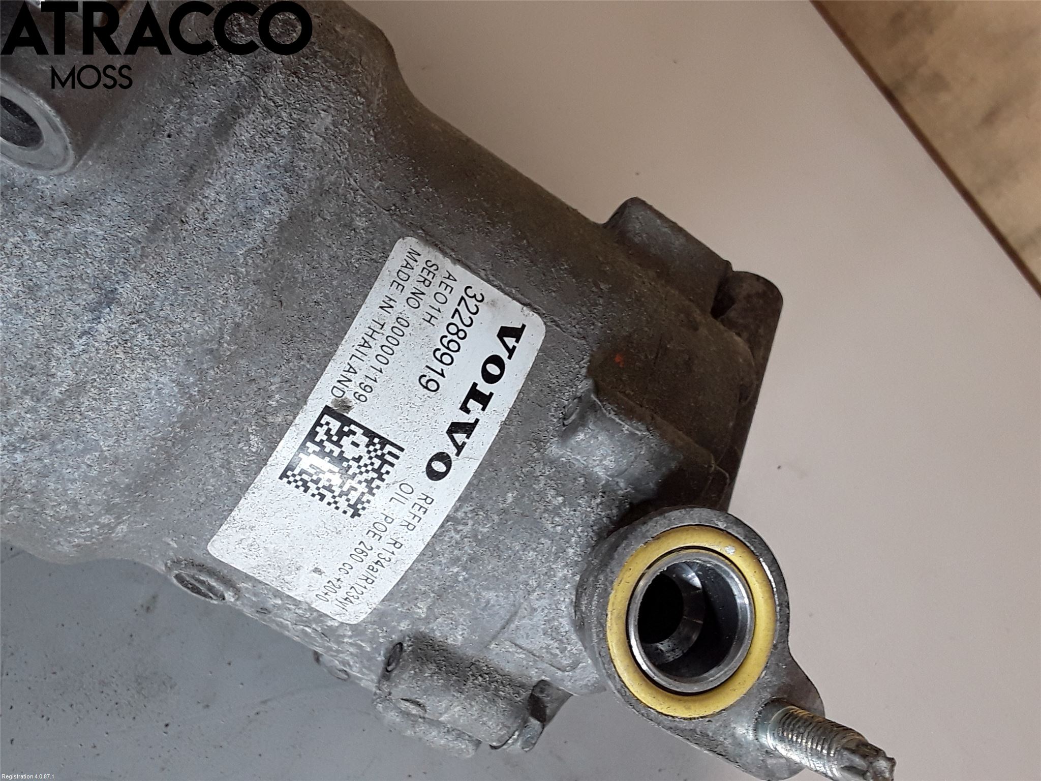 Volvo XC40/RECHARGE 18- Varme Ac Kompressor