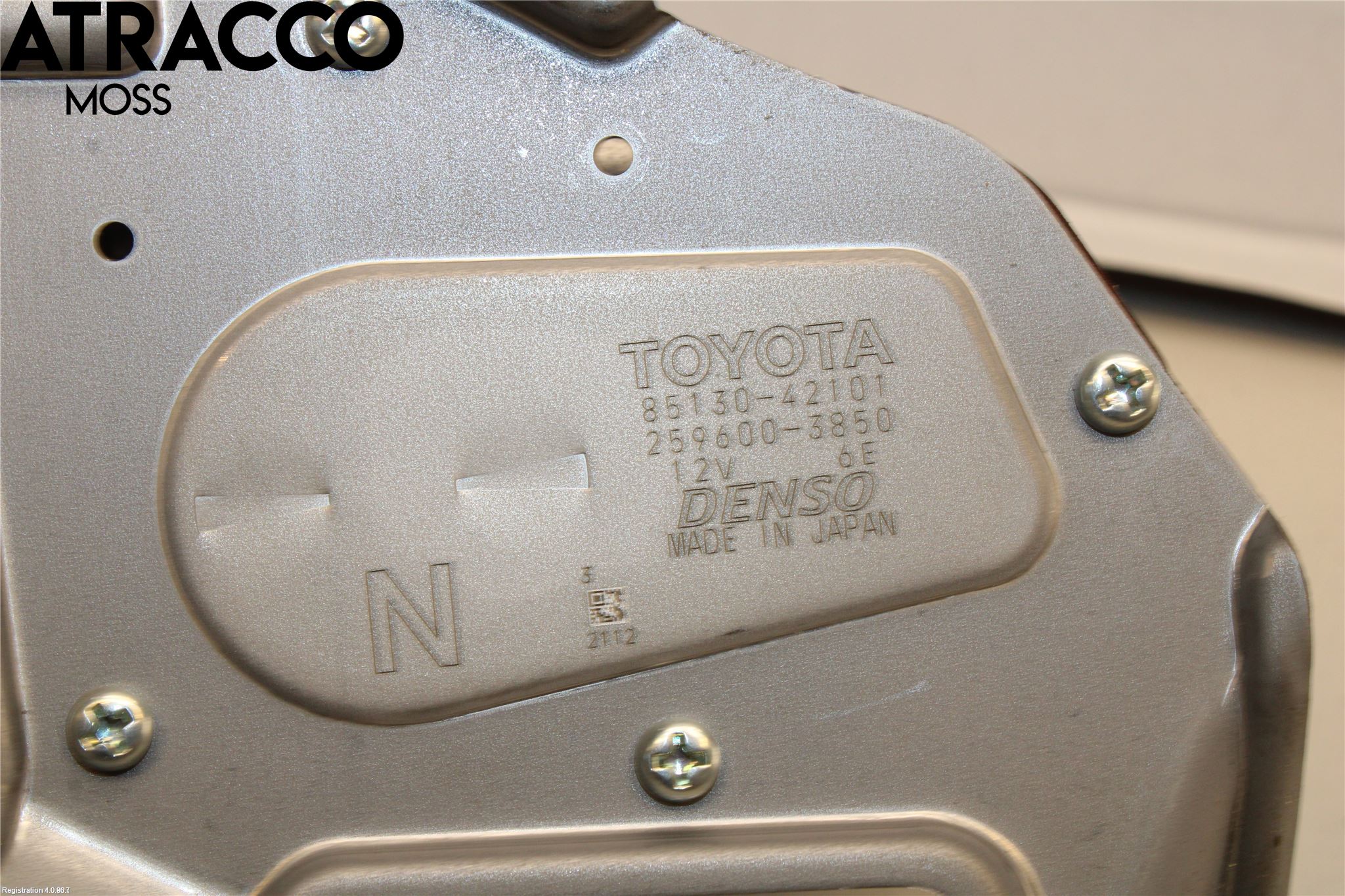 Toyota RAV4 19- Viskermotor Bakluke