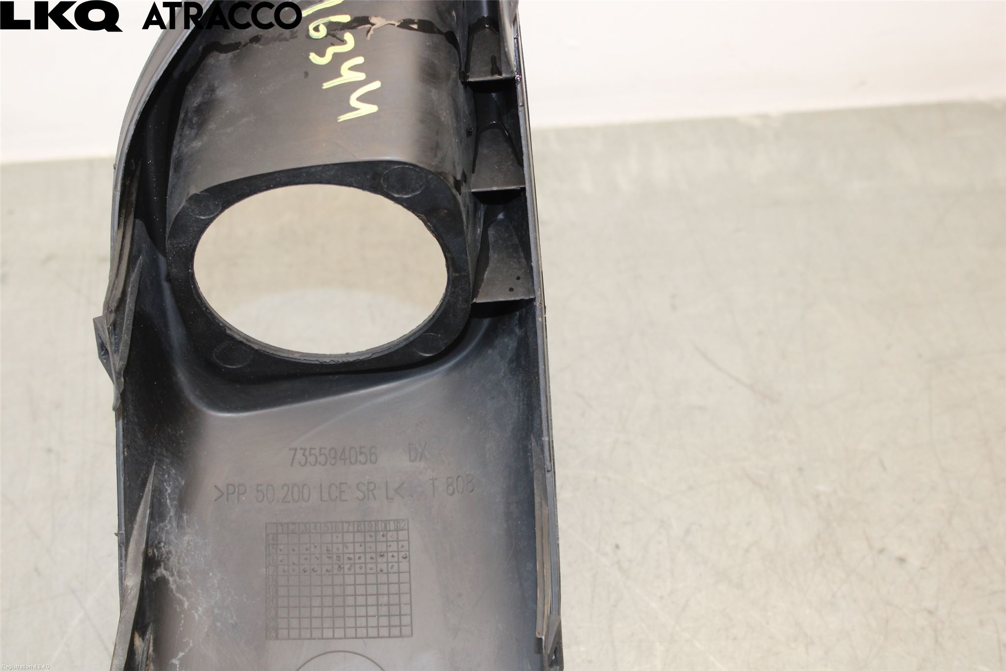 Fiat DOBLO CARGO Frontlykt Kurve-Tåkelys Ramme