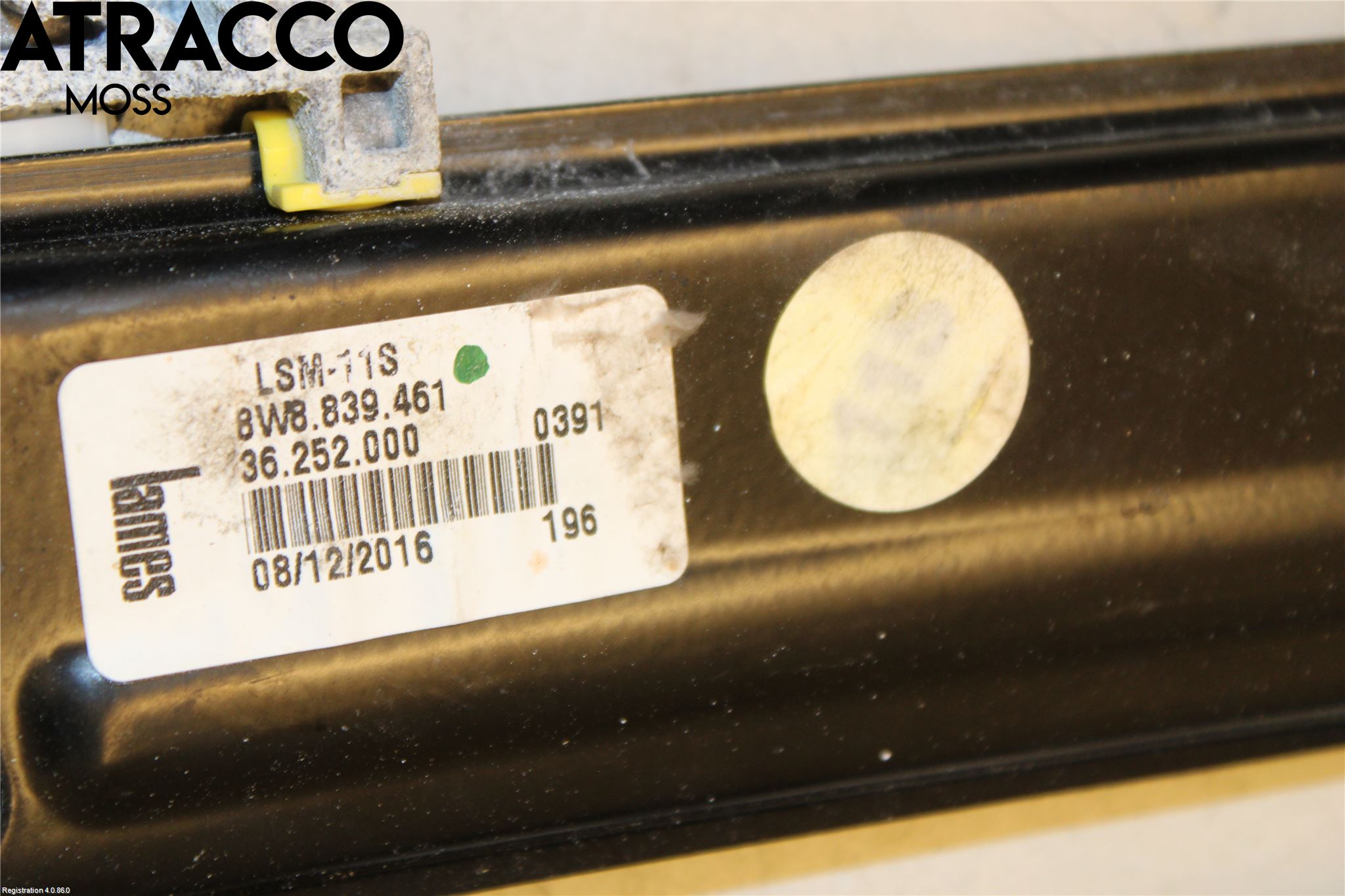 Audi A5 17- Vindusheis