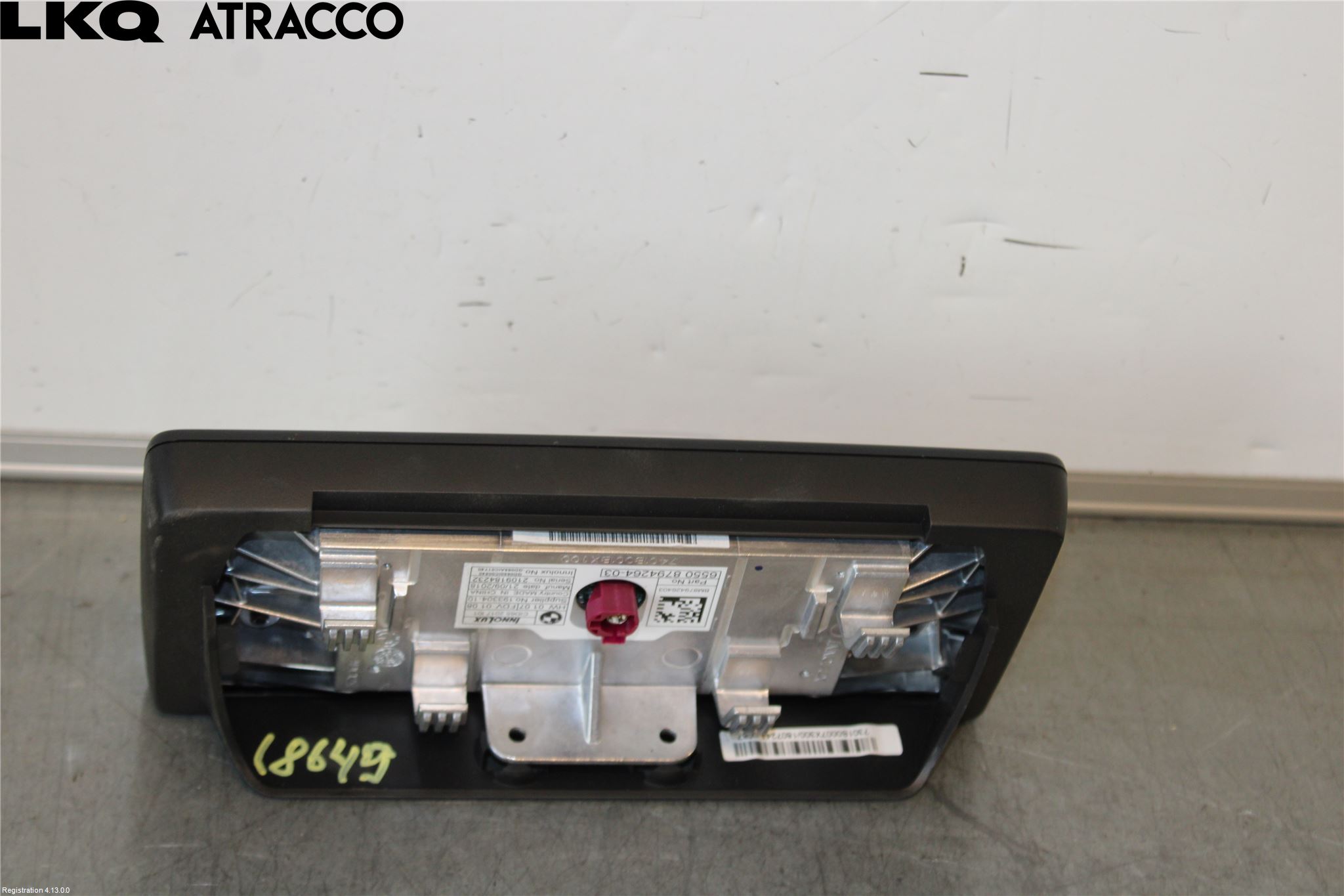 BMW i3 I01 13-22 Instr Skjerm Dvd-Gps-Ac-Tlf