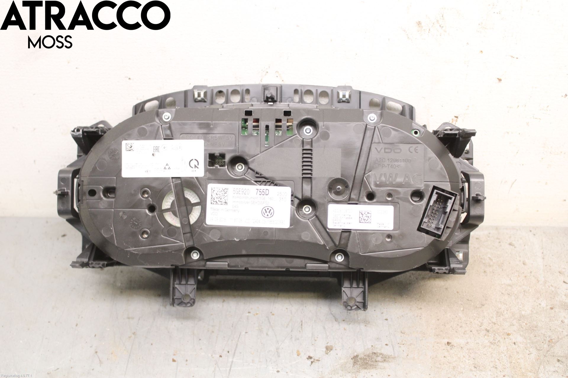 Volkswagen VW GOLF / E-GOLF VII 13-20 Instr Kombinert