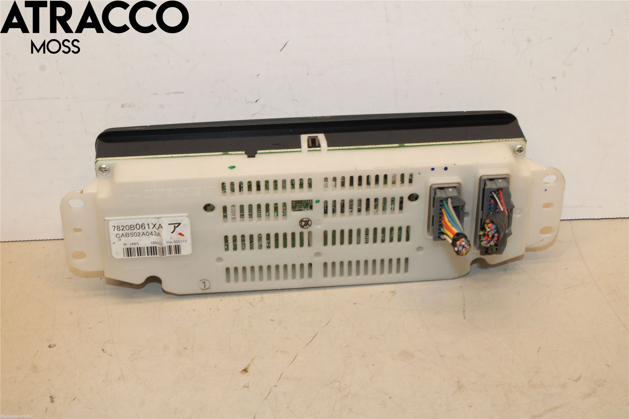 Mitsubishi COLT   04-08 Varme Ac Betjening-Display