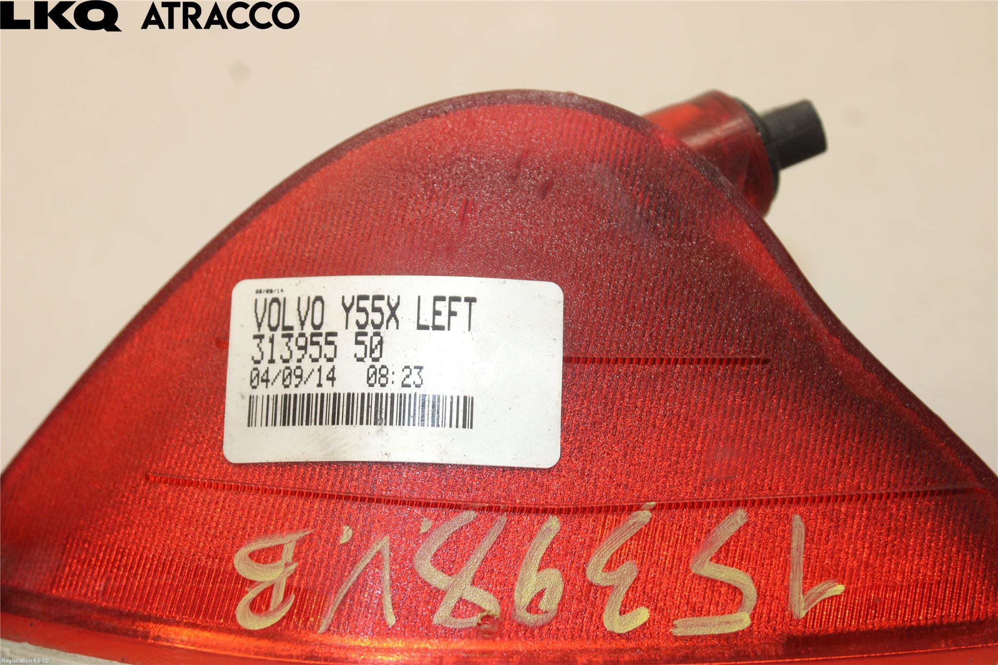 Volvo V40 12-19 Baklykt Ryggelys-Tåkelys