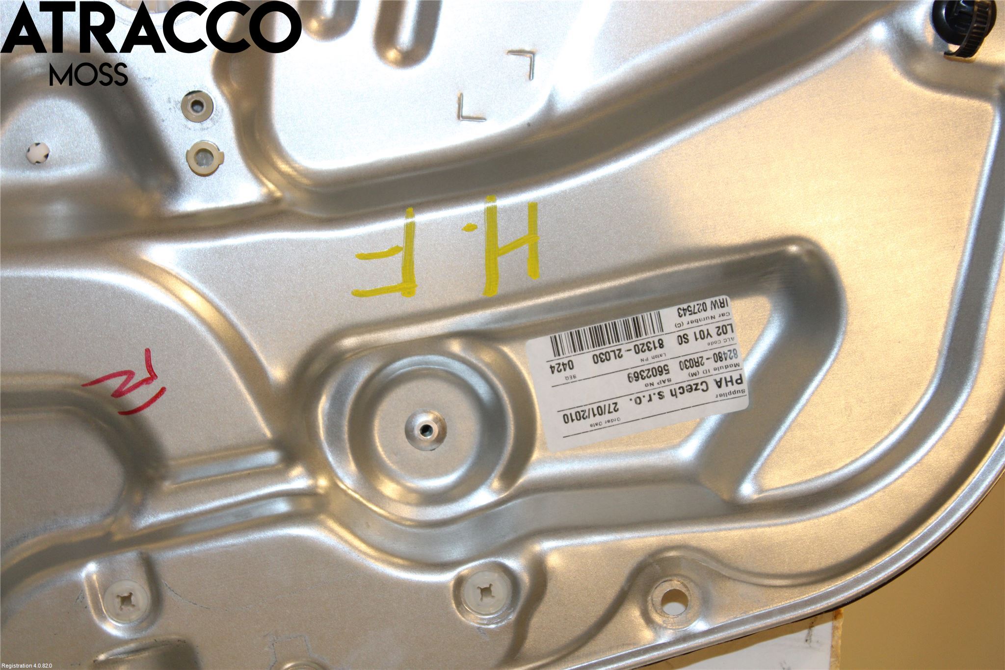 Hyundai i30 FD 07-12 Vindusheis