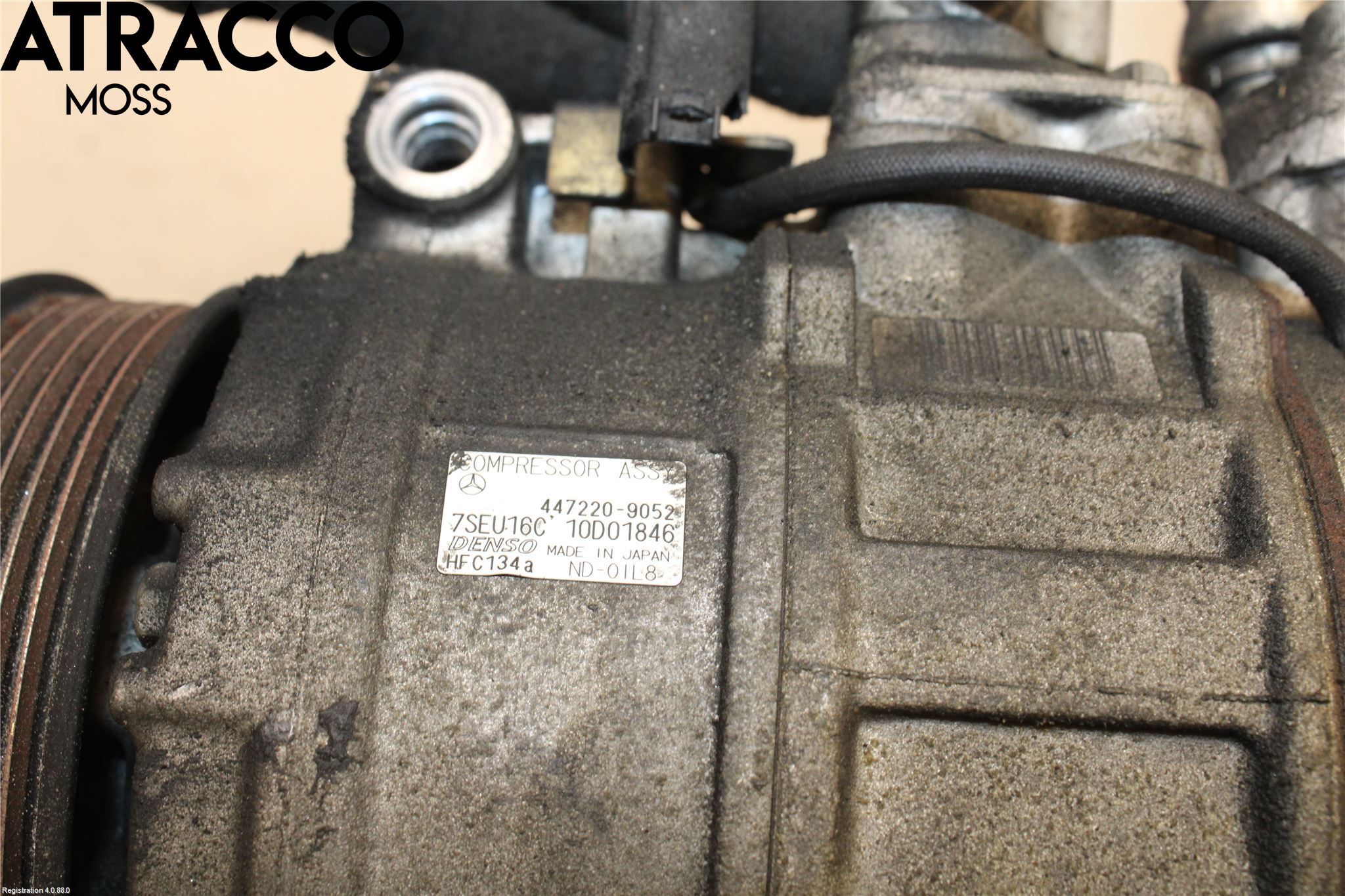 Mercedes-Benz MB E-KLASS (W211) 02-09 Varme Ac Kompressor