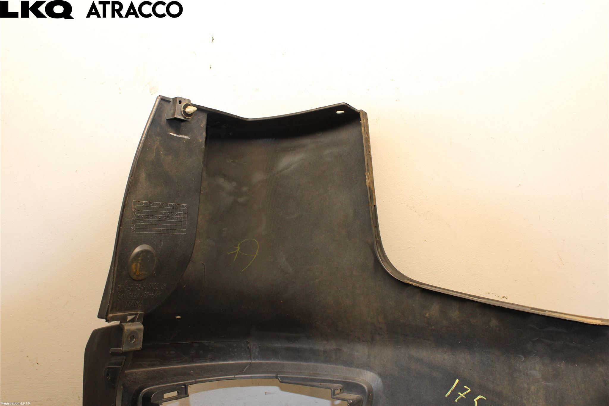 Mitsubishi OUTLANDER 07-12 Støtfanger Bak Hjørne Venstre