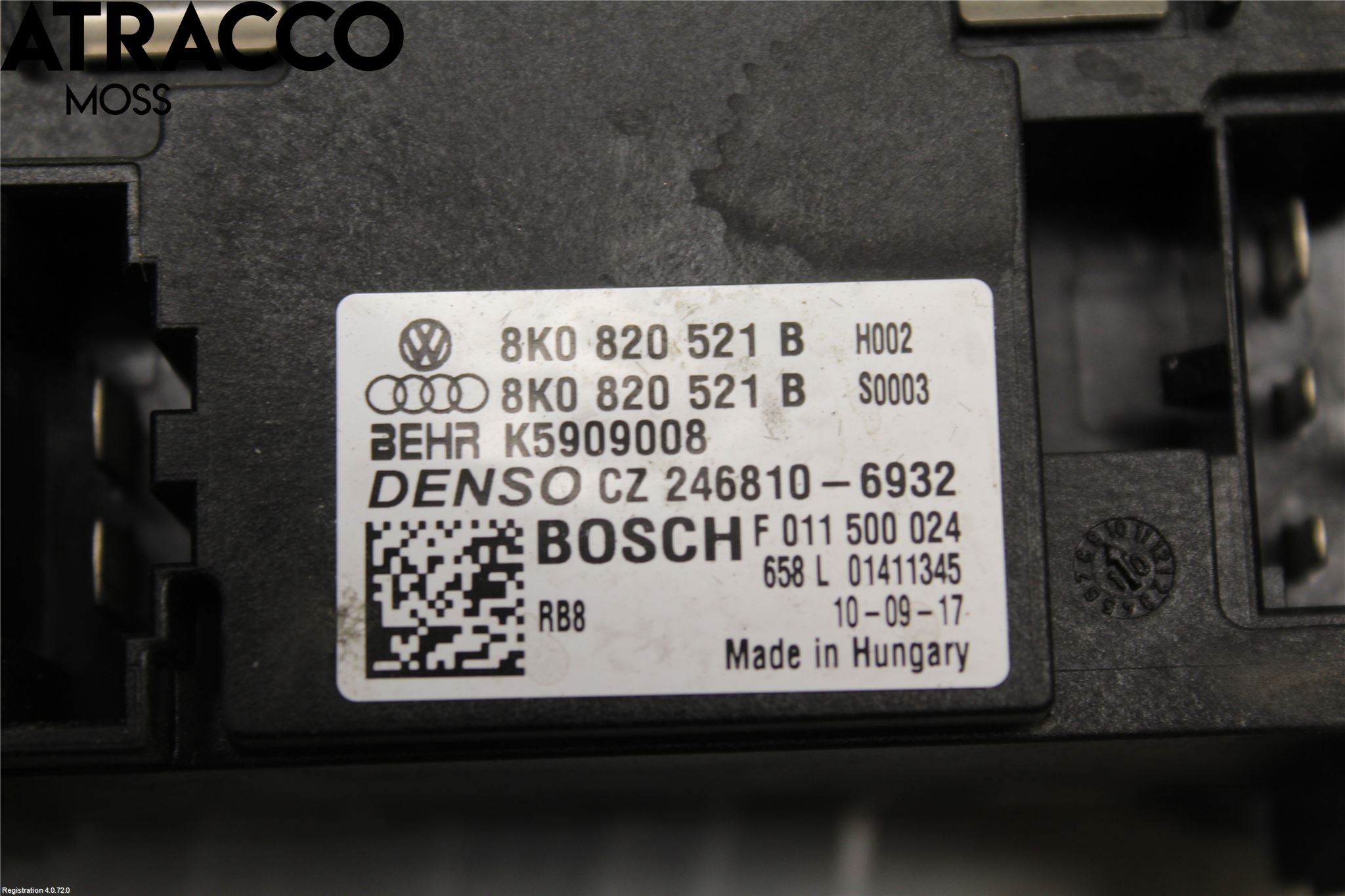 Audi Q5 09-16 Varmeapparat Viftemotstand